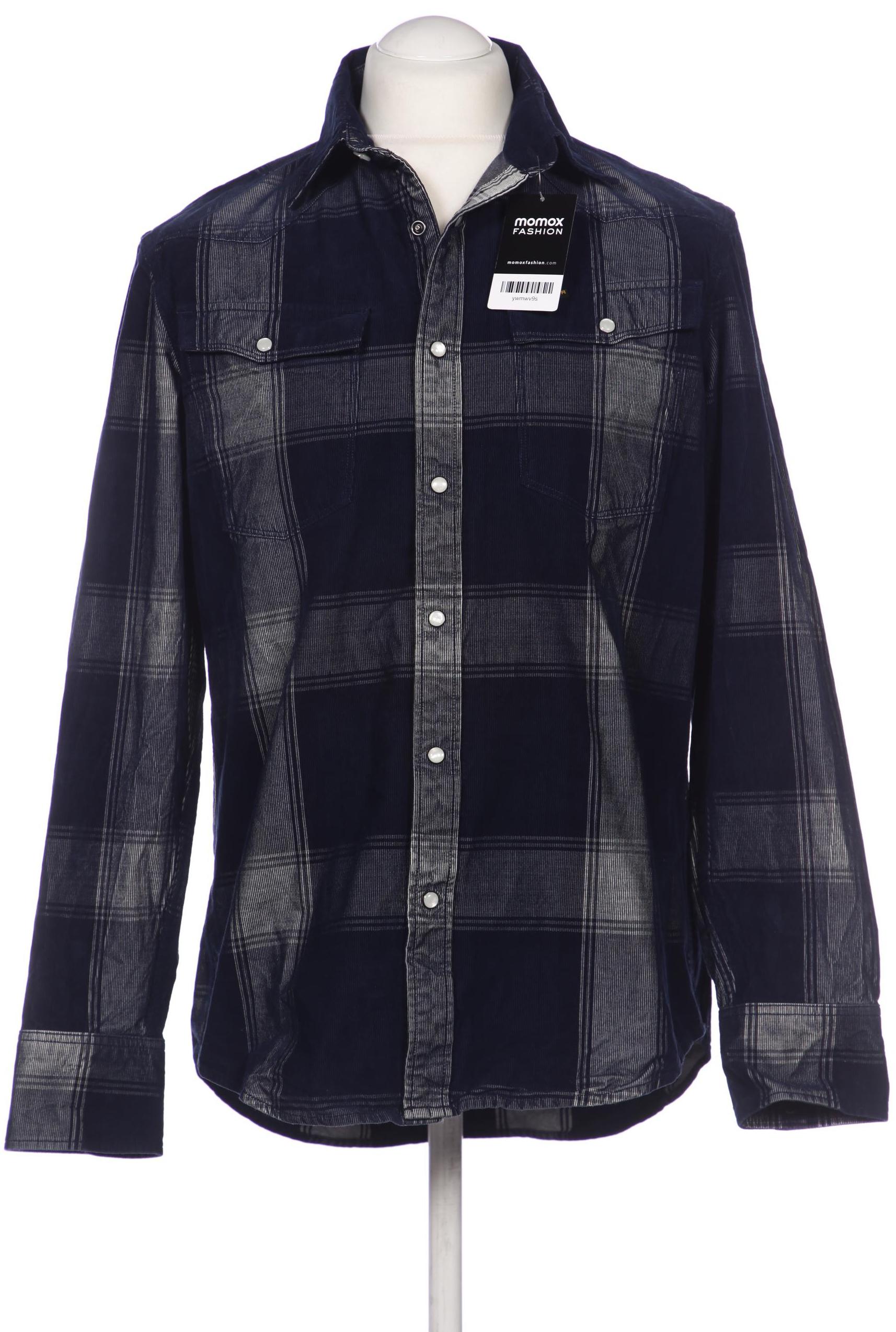 

G-STAR RAW Herren Hemd, marineblau