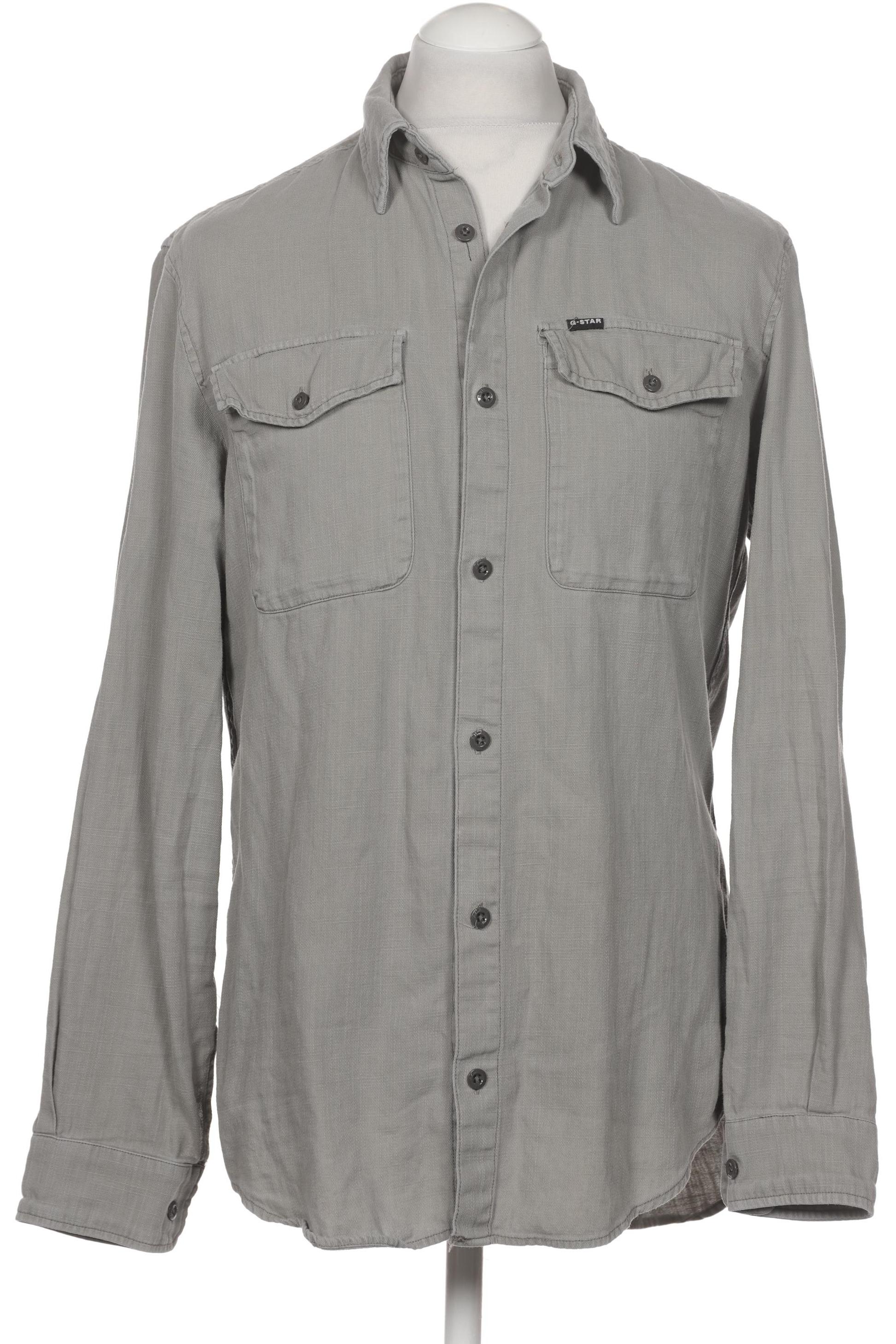 

G Star RAW Herren Hemd, grau, Gr. 52