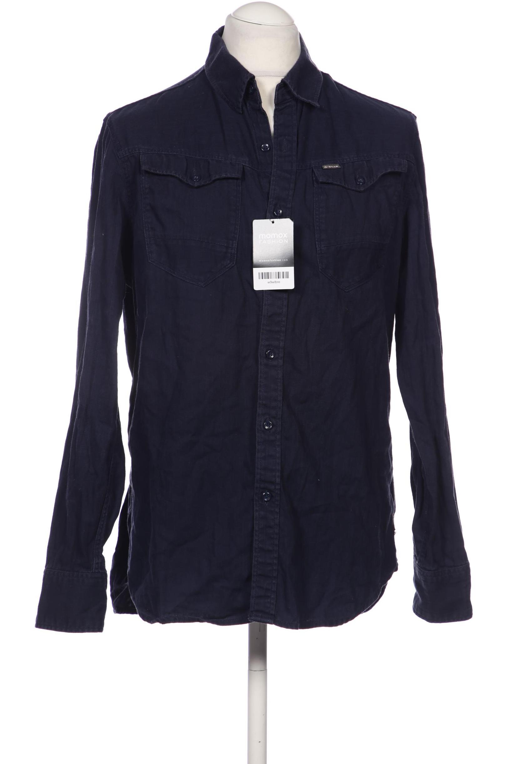 

G-STAR RAW Herren Hemd, marineblau