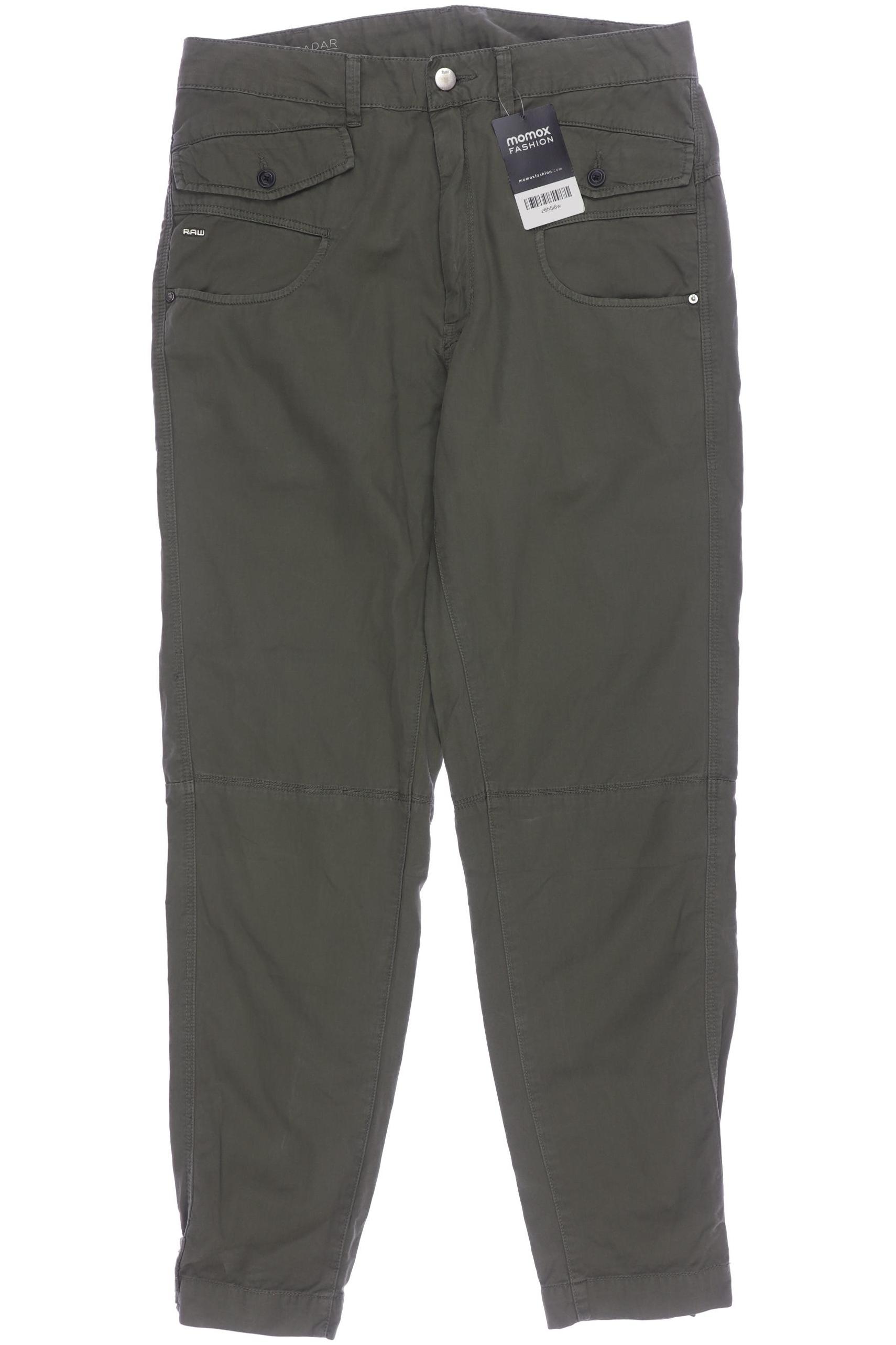 

G Star RAW Damen Stoffhose, grün, Gr. 28