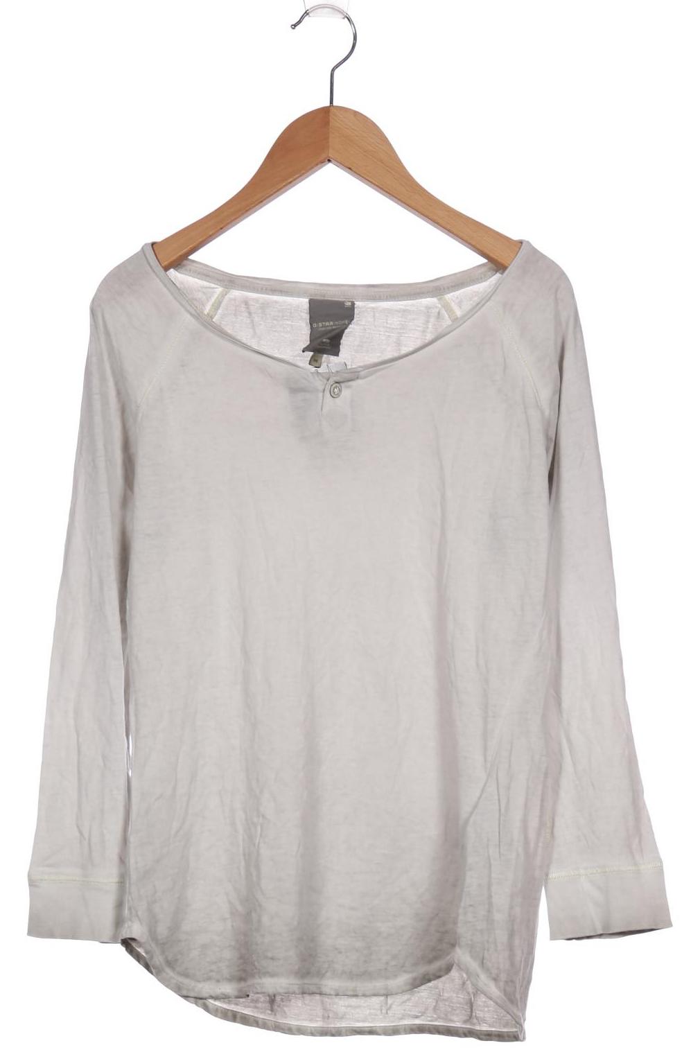 

G STAR RAW Damen Langarmshirt, grau