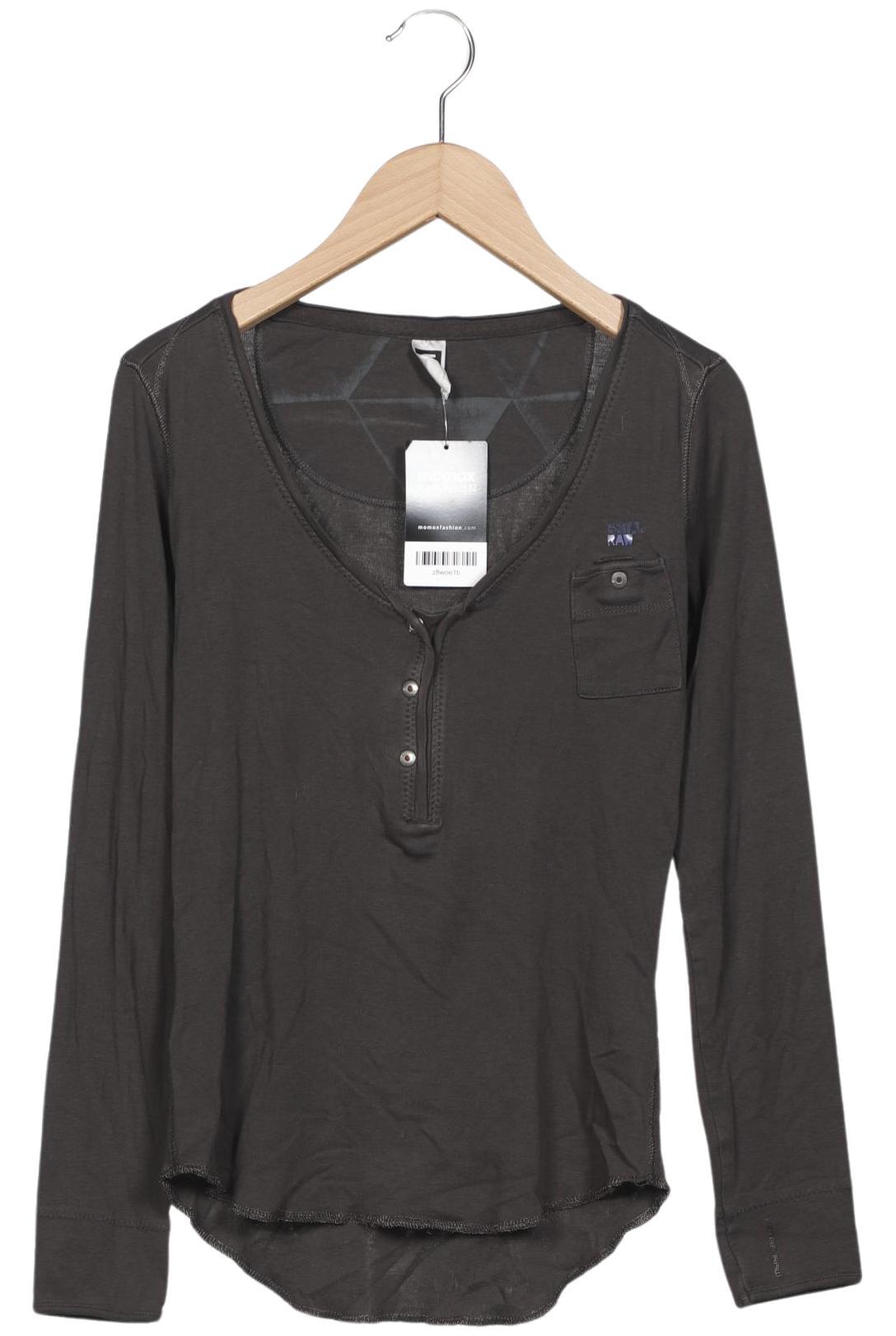 

G Star RAW Damen Langarmshirt, grau, Gr. 34