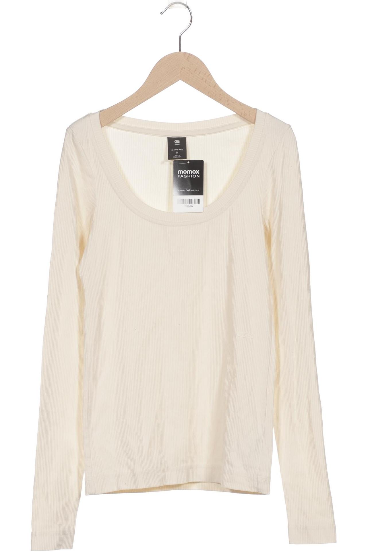 

G Star RAW Damen Langarmshirt, cremeweiß, Gr. 38