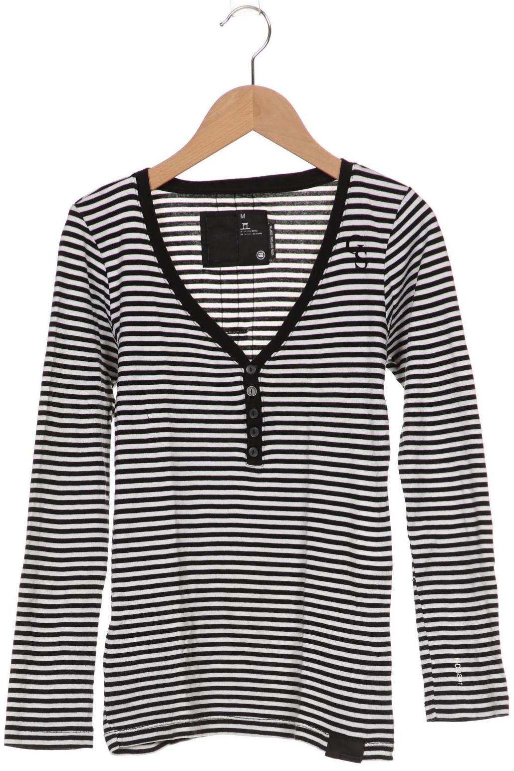 

G STAR RAW Damen Langarmshirt, schwarz