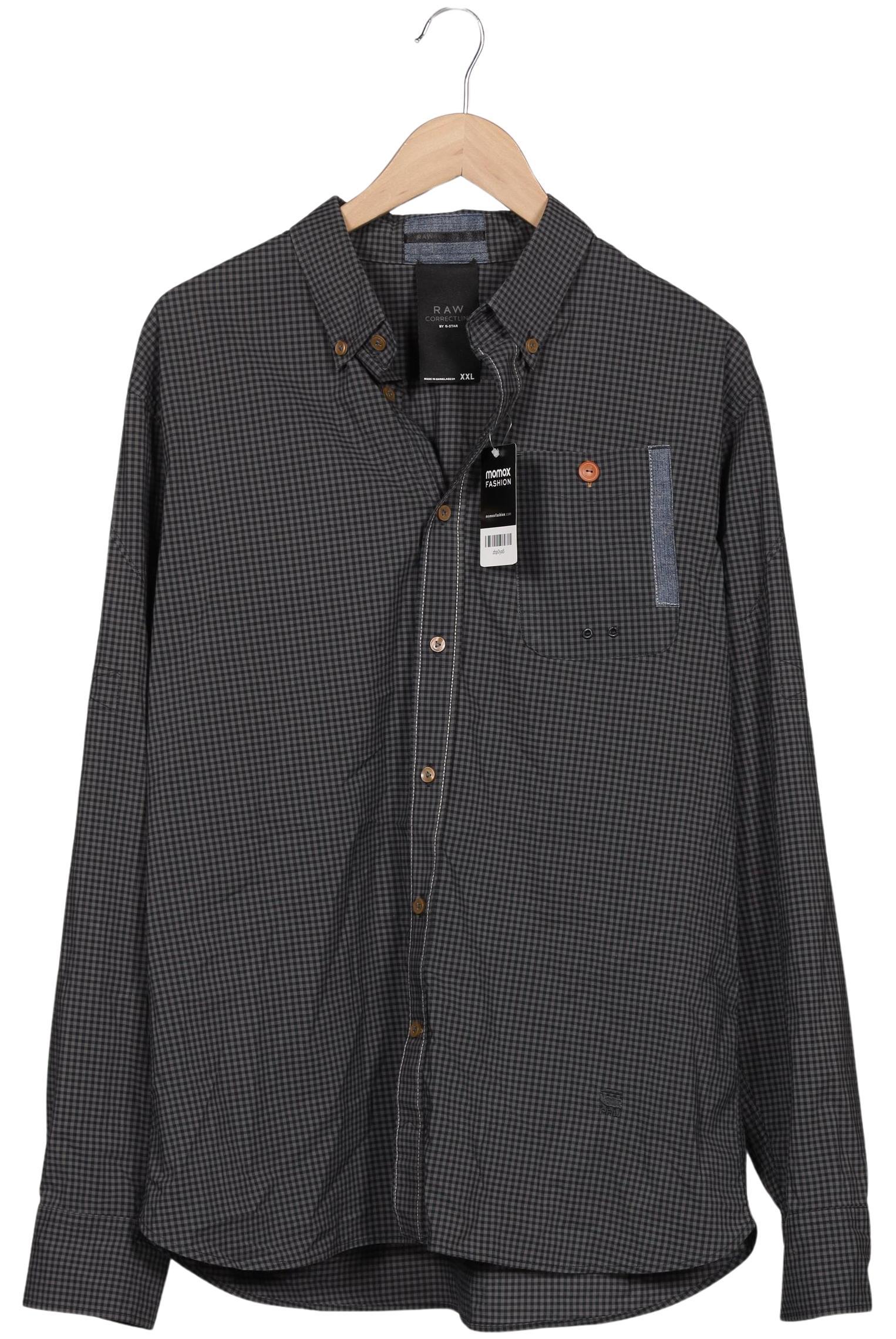 

G Star RAW Herren Hemd, grau, Gr. 56