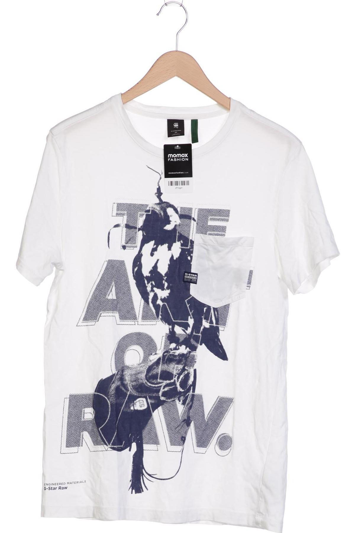 

G STAR RAW Herren T-Shirt, weiß