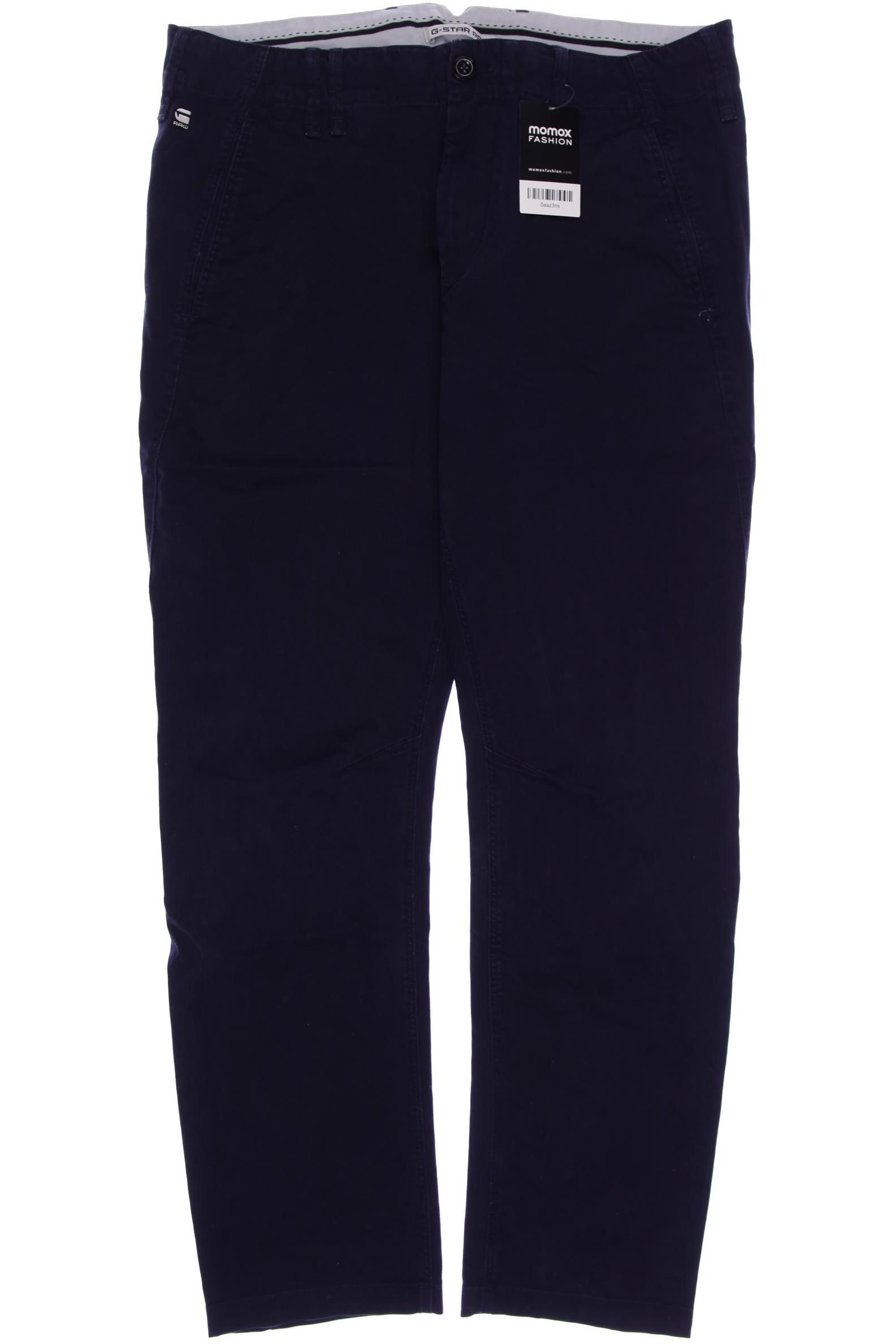 

G STAR RAW Herren Stoffhose, marineblau