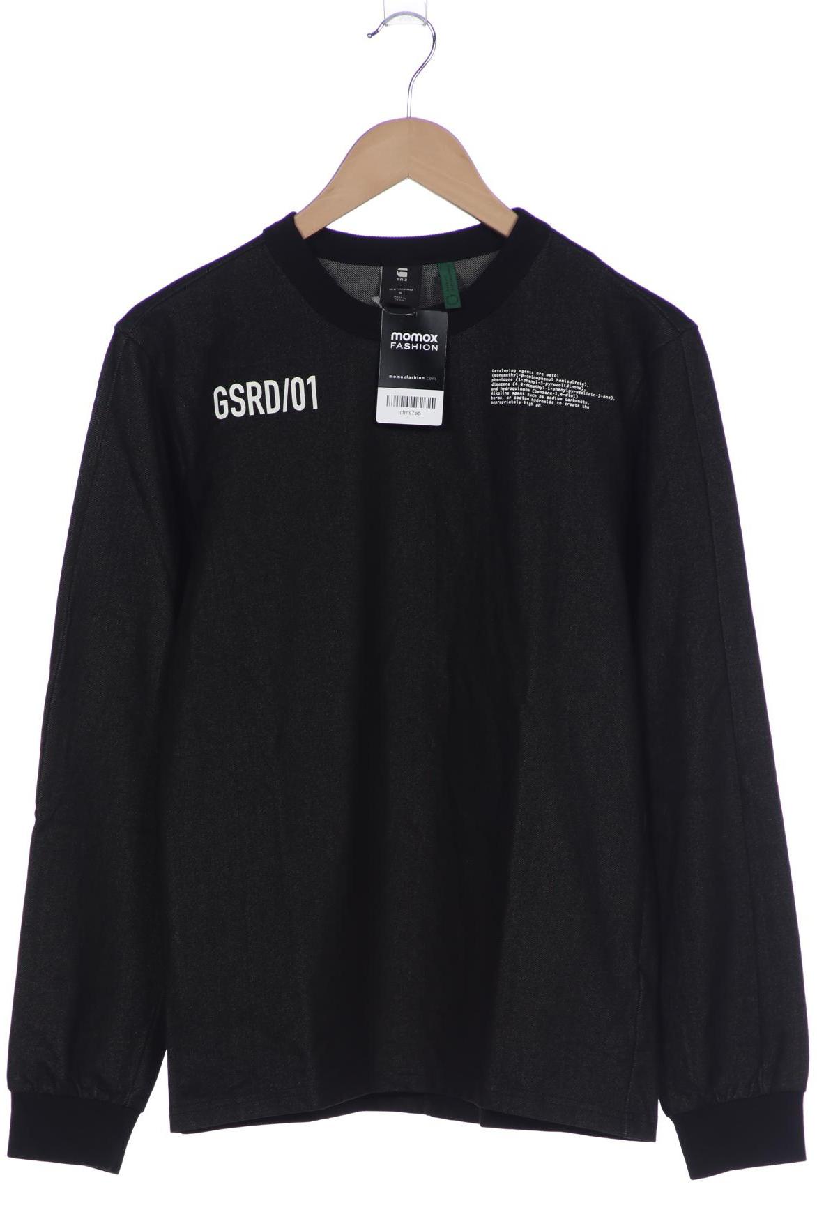 

G Star RAW Herren Langarmshirt, schwarz, Gr. 46