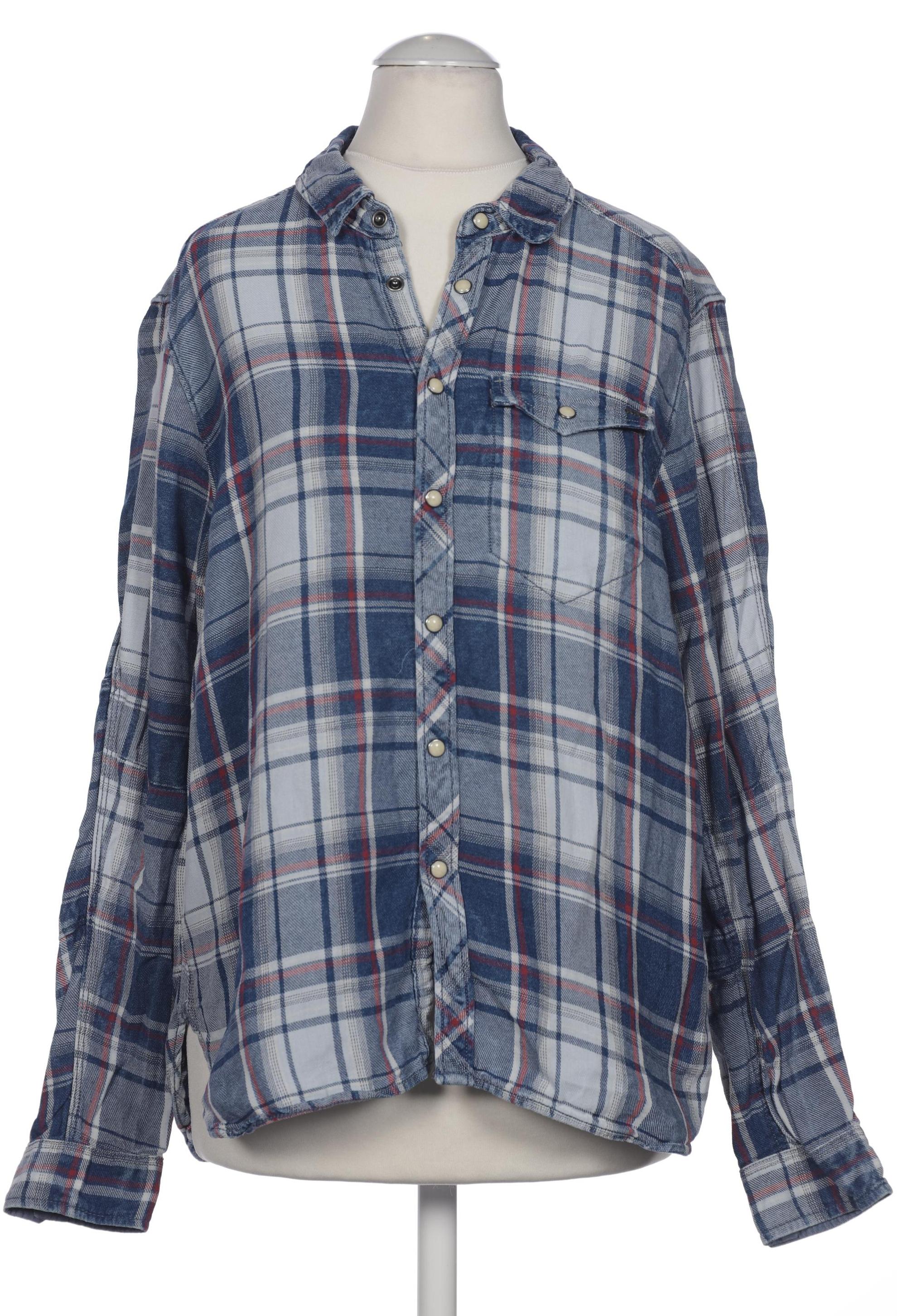 

G Star RAW Damen Bluse, blau, Gr. 36