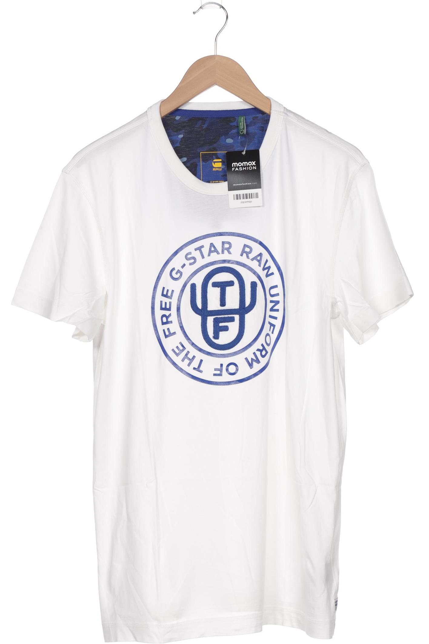 

G STAR RAW Herren T-Shirt, weiß