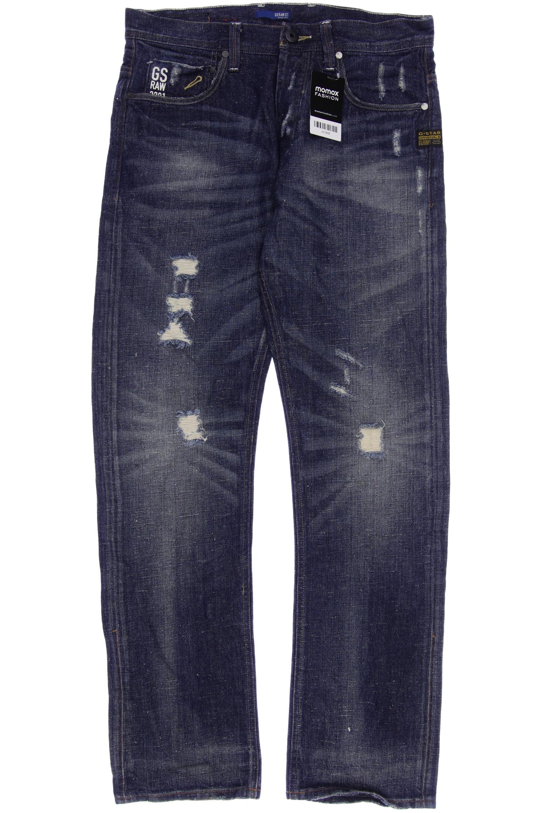 

G STAR RAW Herren Jeans, marineblau
