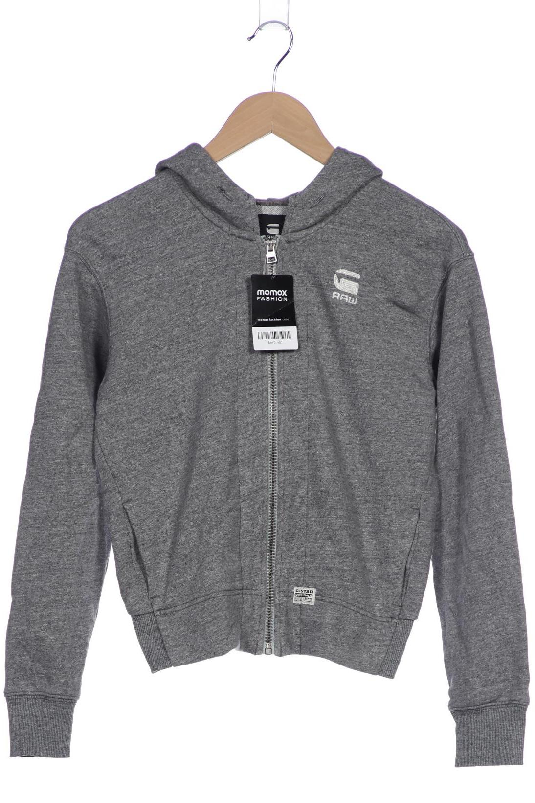 

G Star RAW Damen Kapuzenpullover, grau, Gr. 34