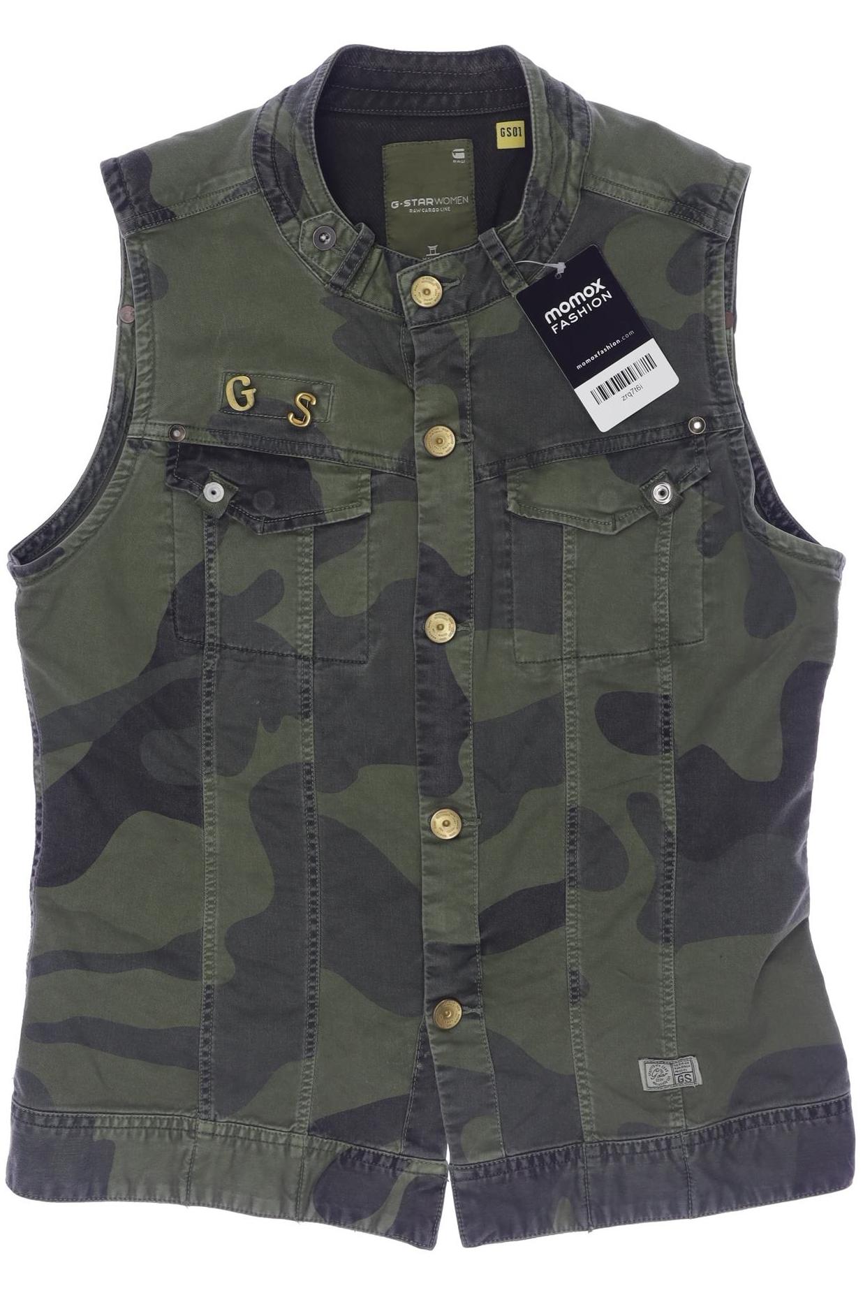 

G Star RAW Damen Weste, grün, Gr. 38