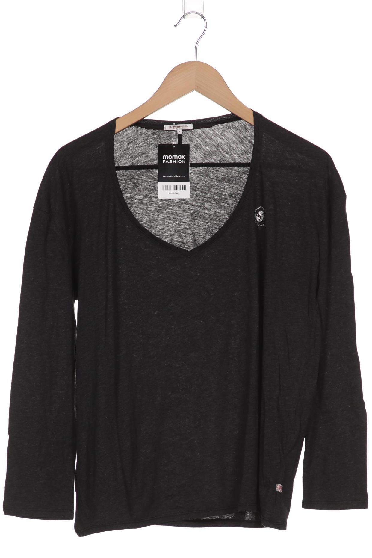 

G-STAR RAW Damen Langarmshirt, schwarz