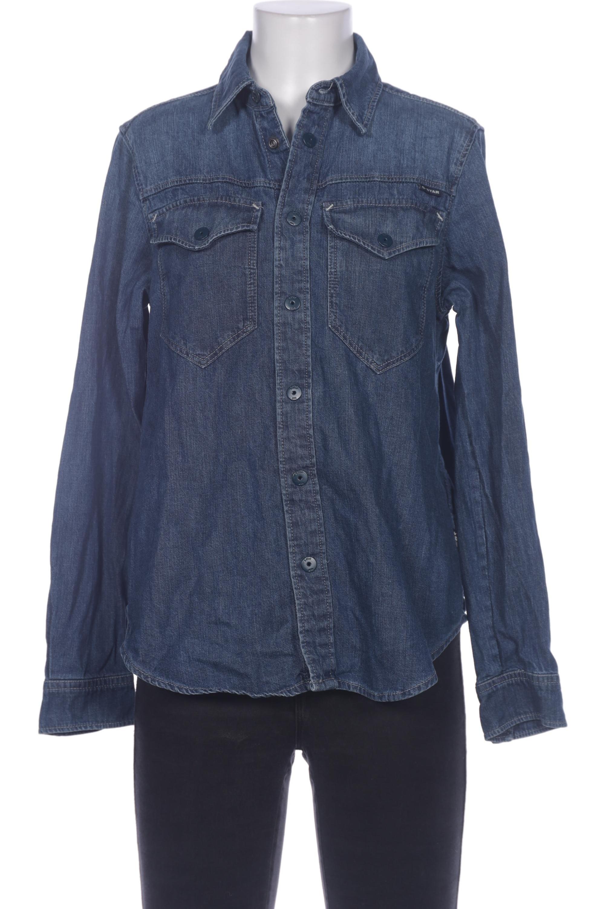 

G Star RAW Damen Bluse, blau, Gr. 36