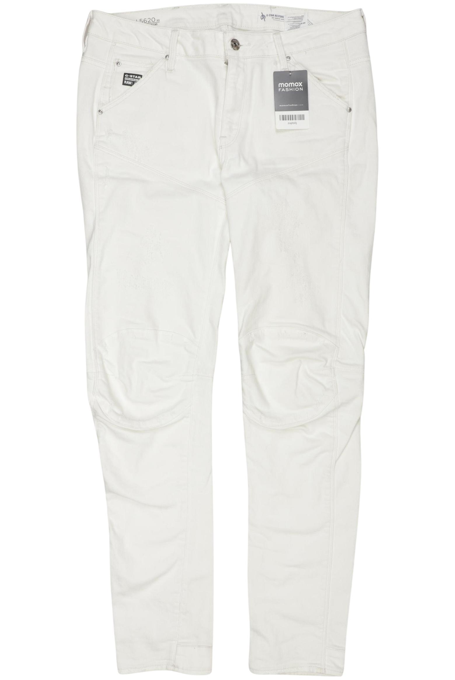 

G Star RAW Herren Stoffhose, weiß, Gr. 26