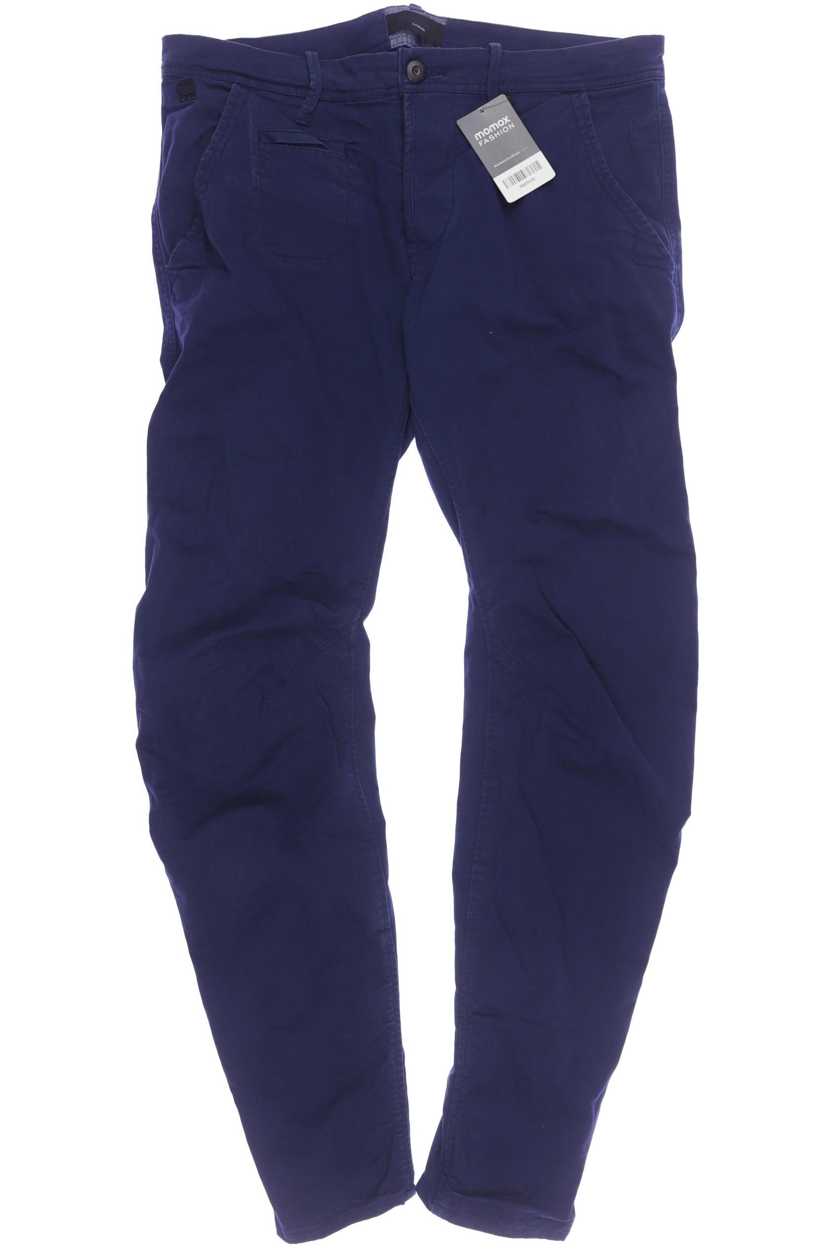 

G Star RAW Herren Stoffhose, blau, Gr. 34