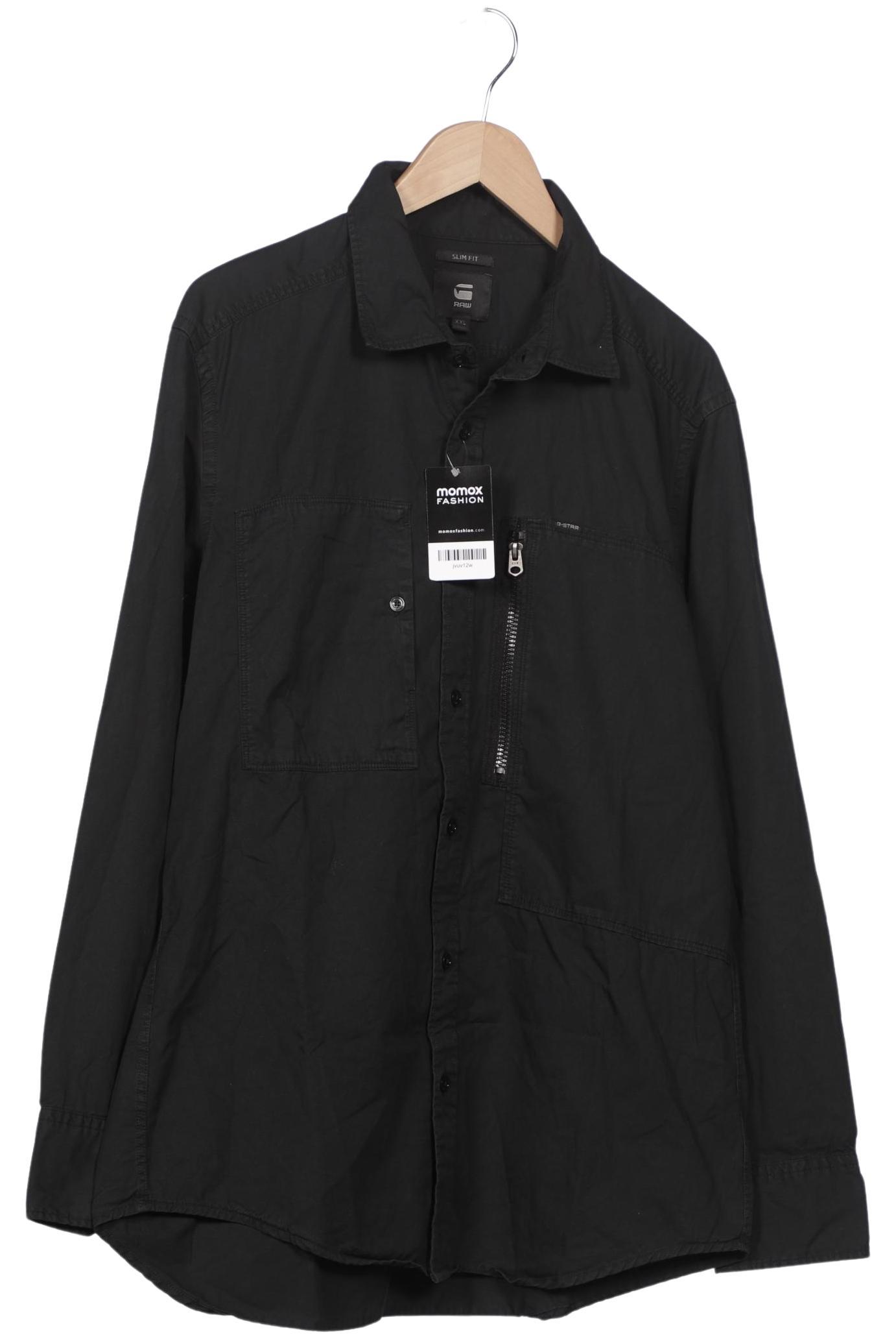 

G Star RAW Herren Hemd, schwarz, Gr. 56