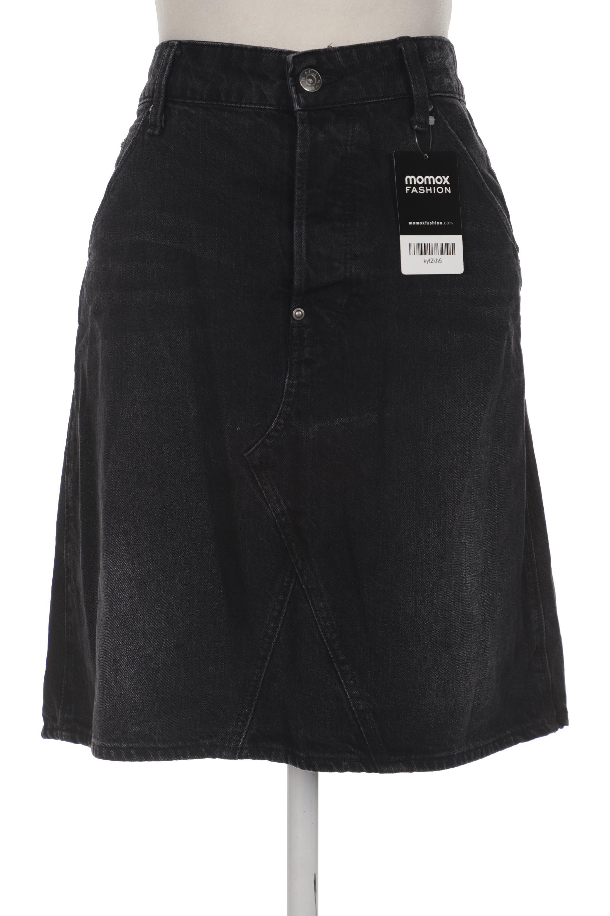 

G-STAR RAW Damen Rock, schwarz