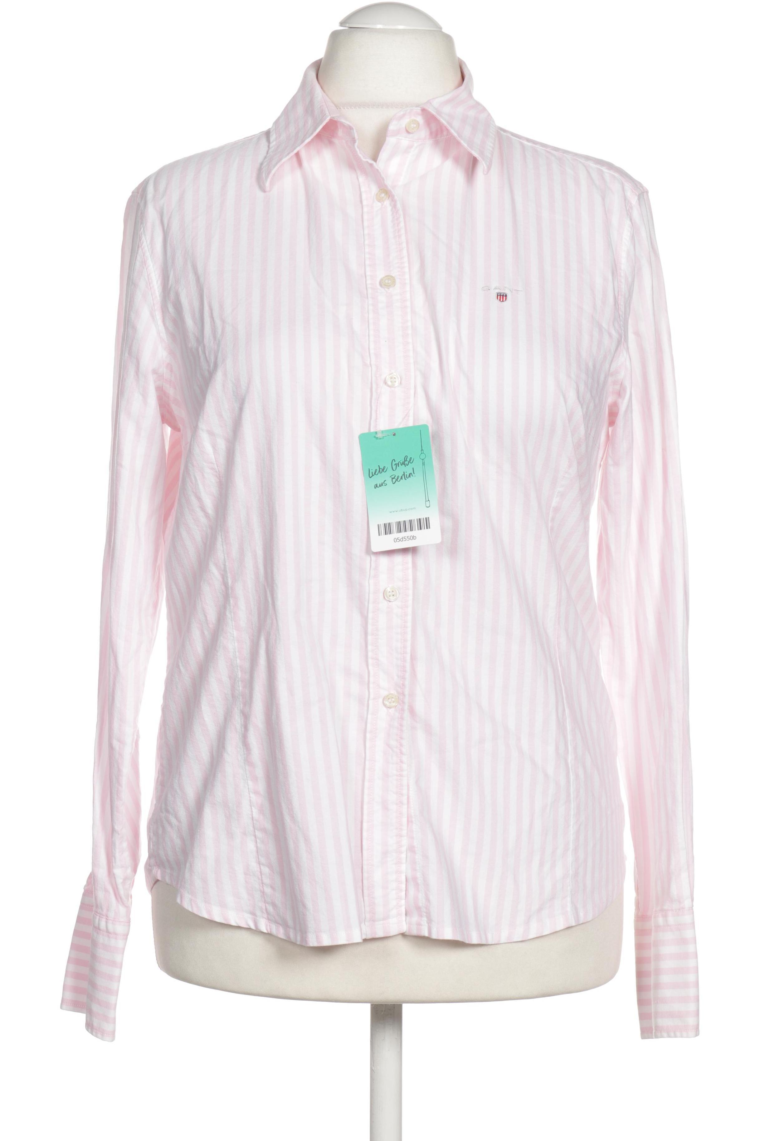 

Gant Damen Bluse, pink, weiß, Gr. 44
