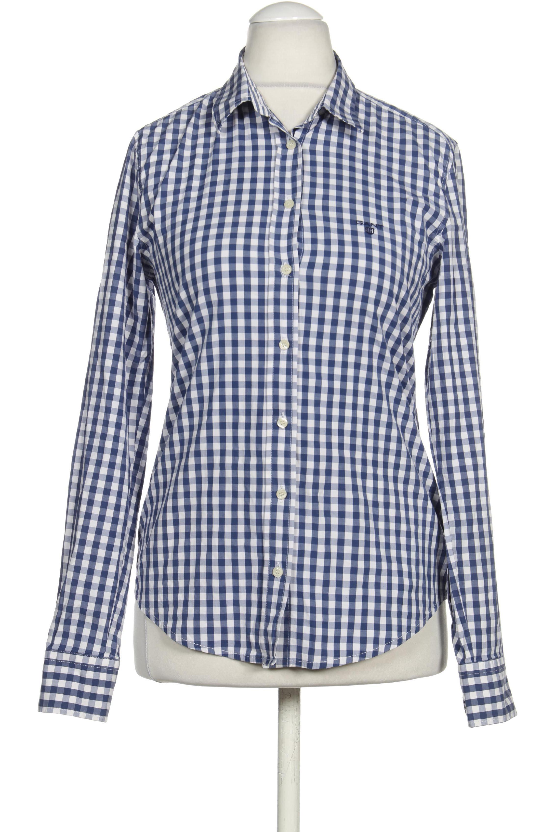 

Gant Damen Bluse, blau, Gr. 38