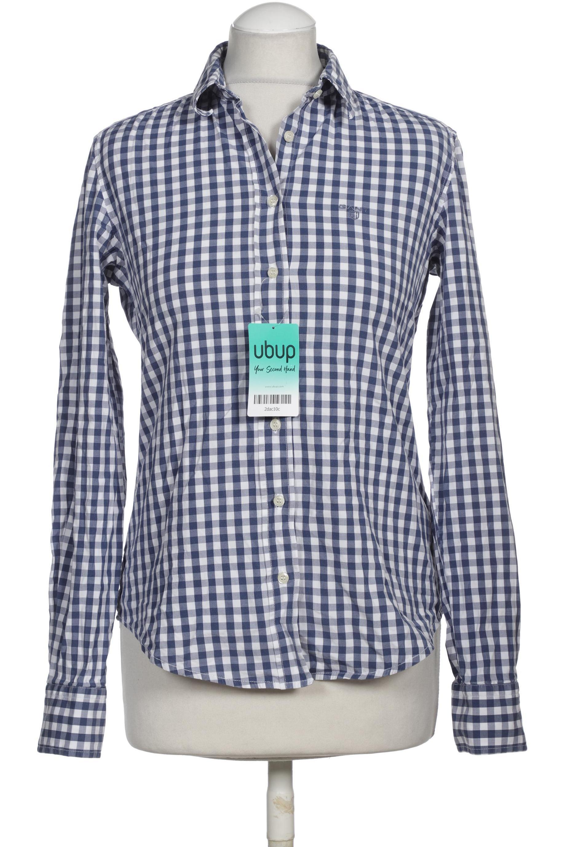 

Gant Damen Bluse, blau, Gr. 38