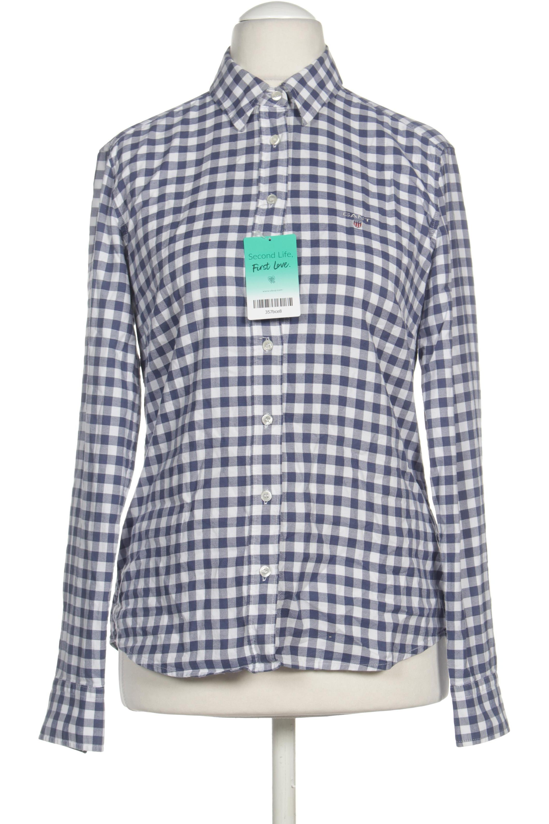 

Gant Damen Bluse, blau, Gr. 10