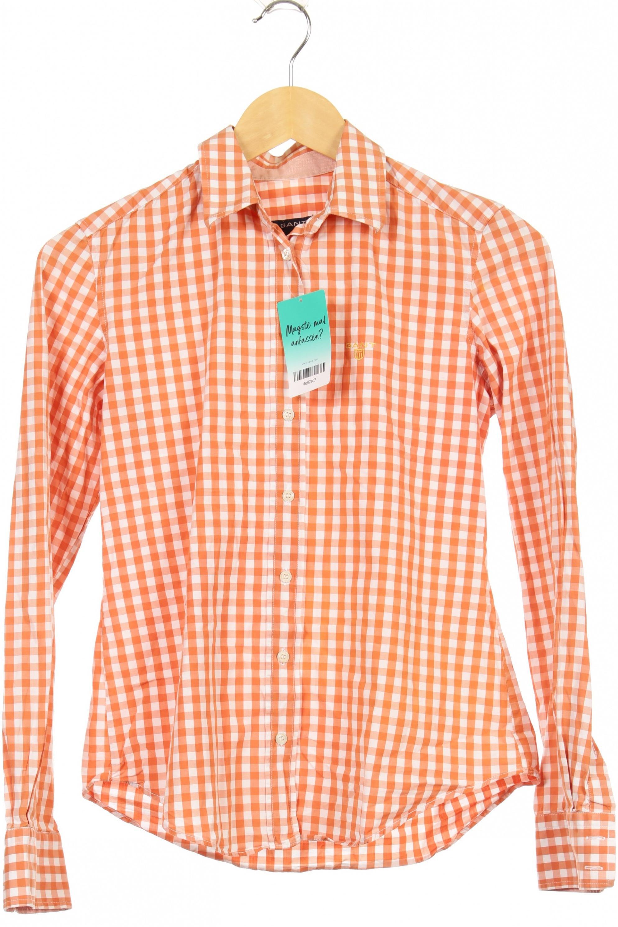 

Gant Damen Bluse, orange, Gr. 36