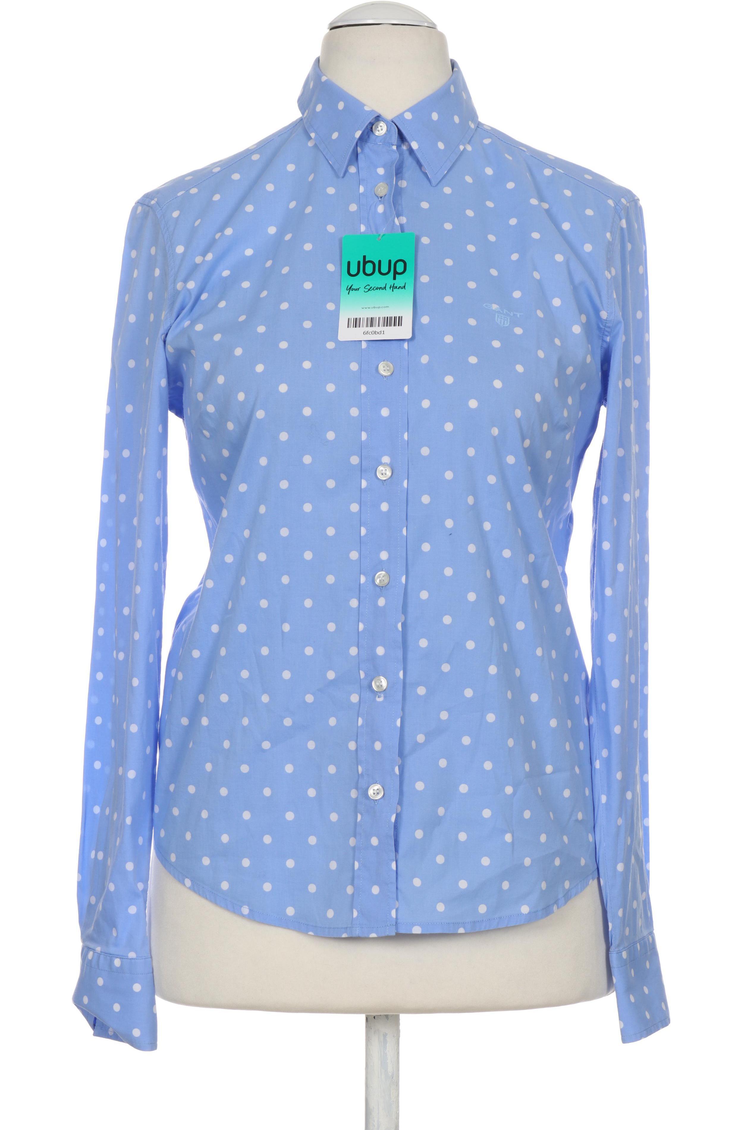 

Gant Damen Bluse, blau, Gr. 38