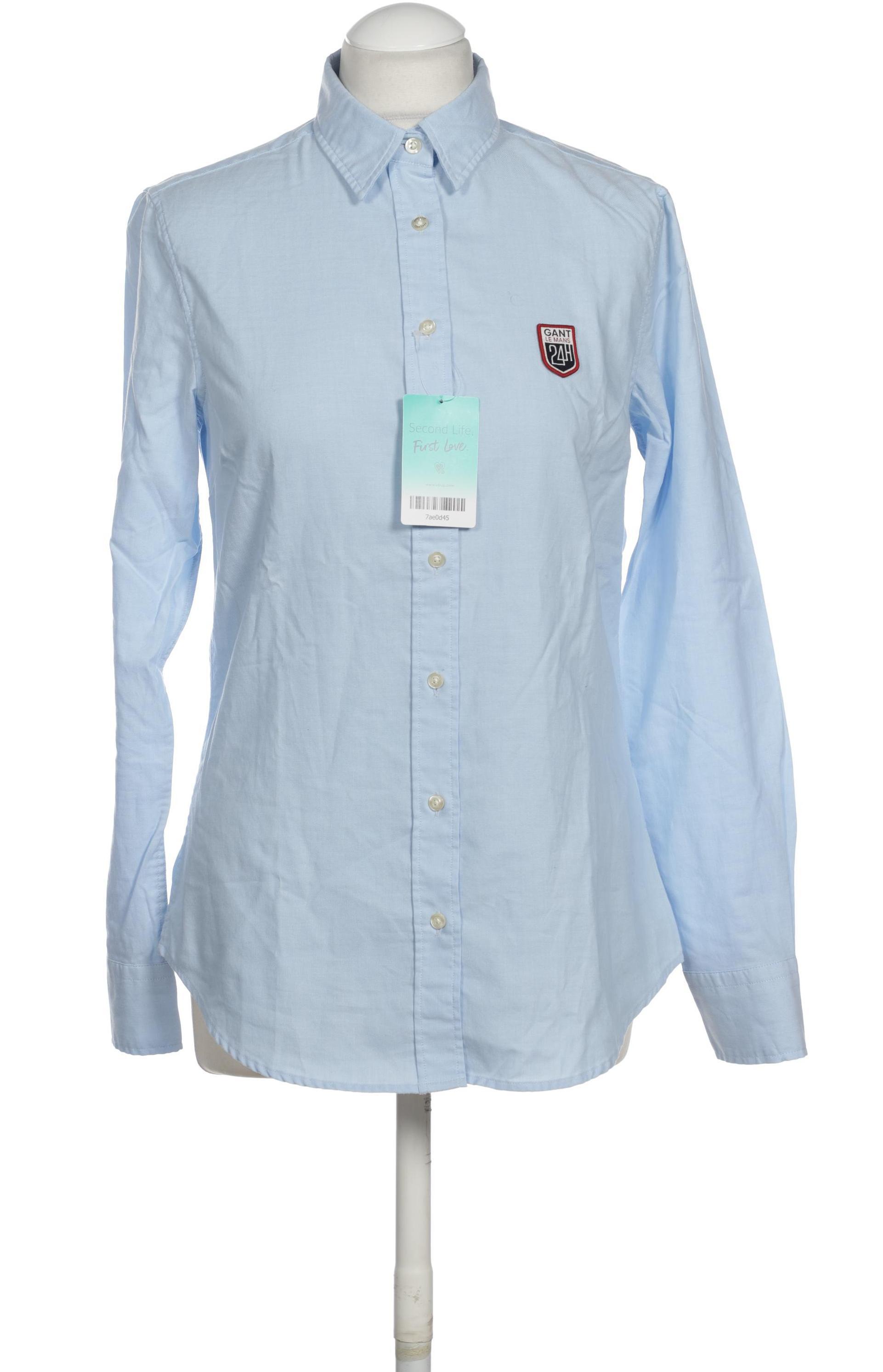 

Gant Damen Bluse, blau, Gr. 38