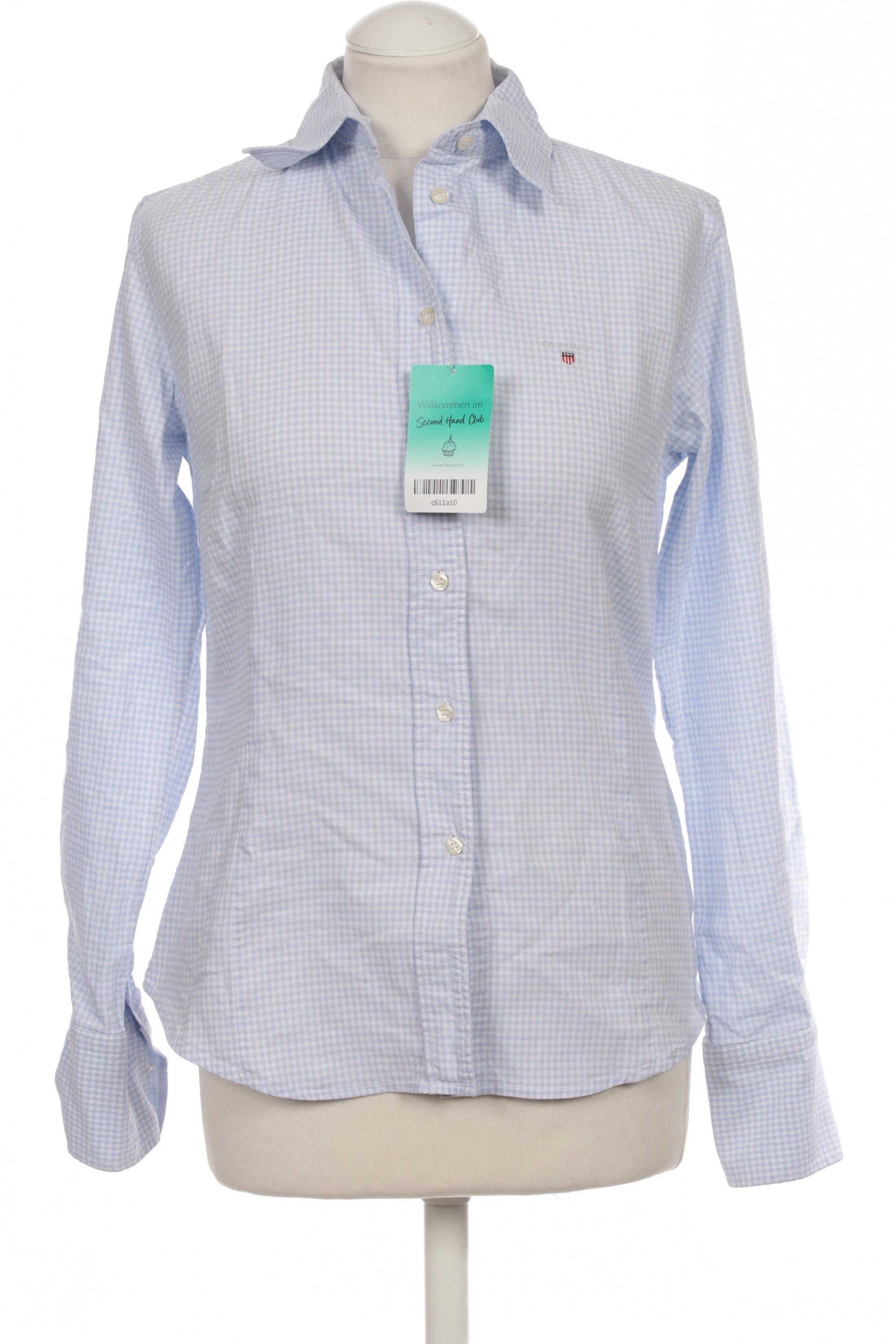 

Gant Damen Bluse, blau, Gr. 36