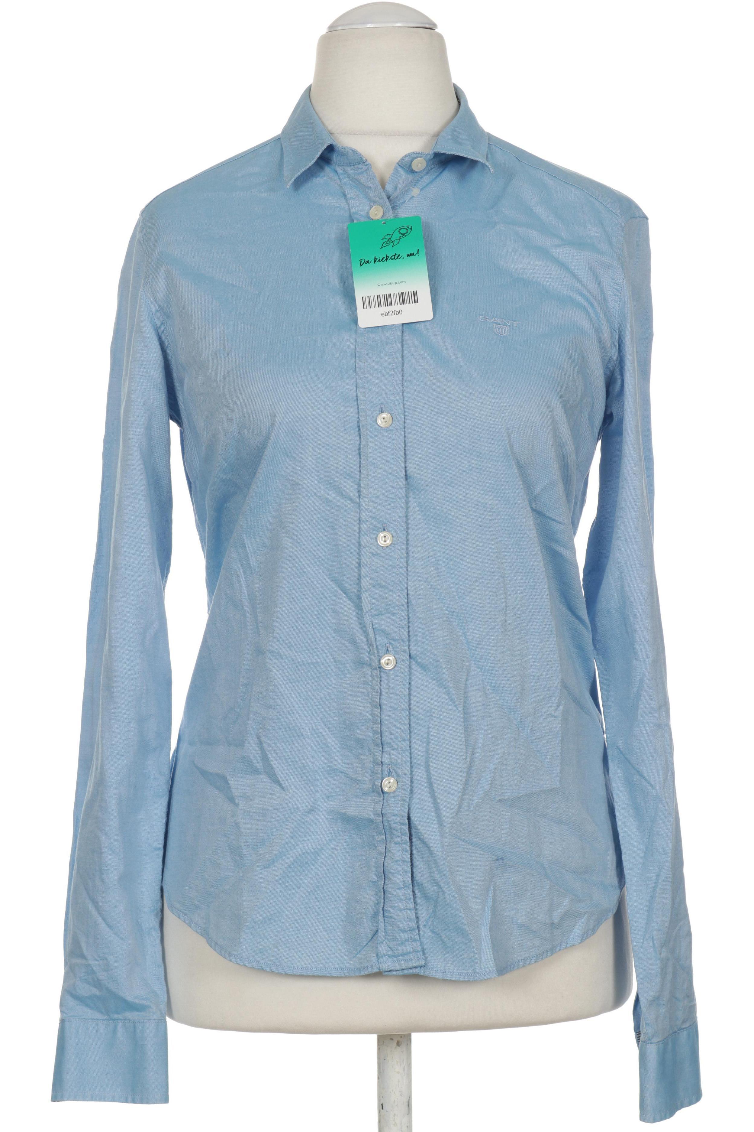 

Gant Damen Bluse, blau, Gr. 38