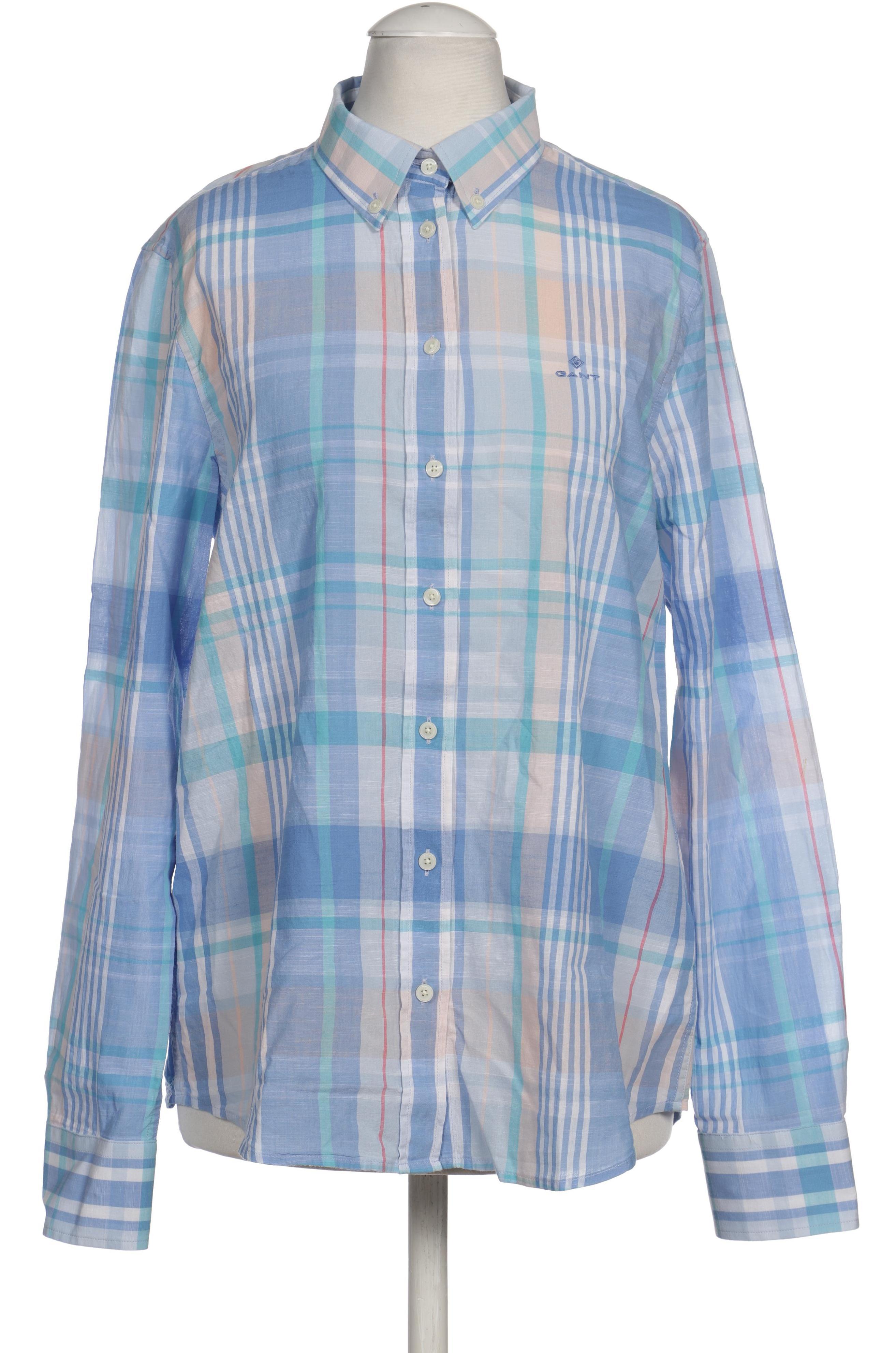 

Gant Damen Bluse, blau, Gr. 36