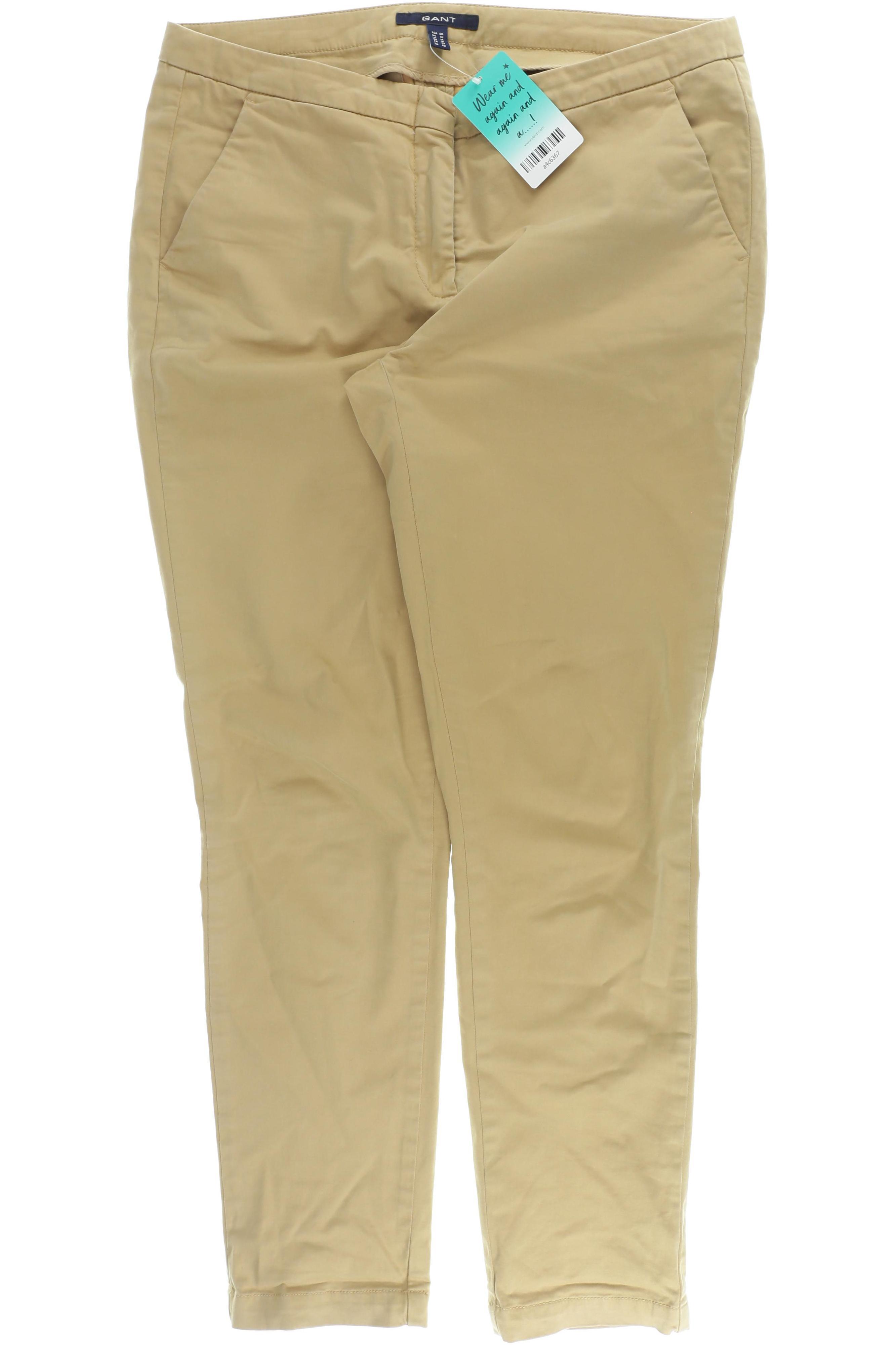 

Gant Damen Stoffhose, beige, Gr. 40
