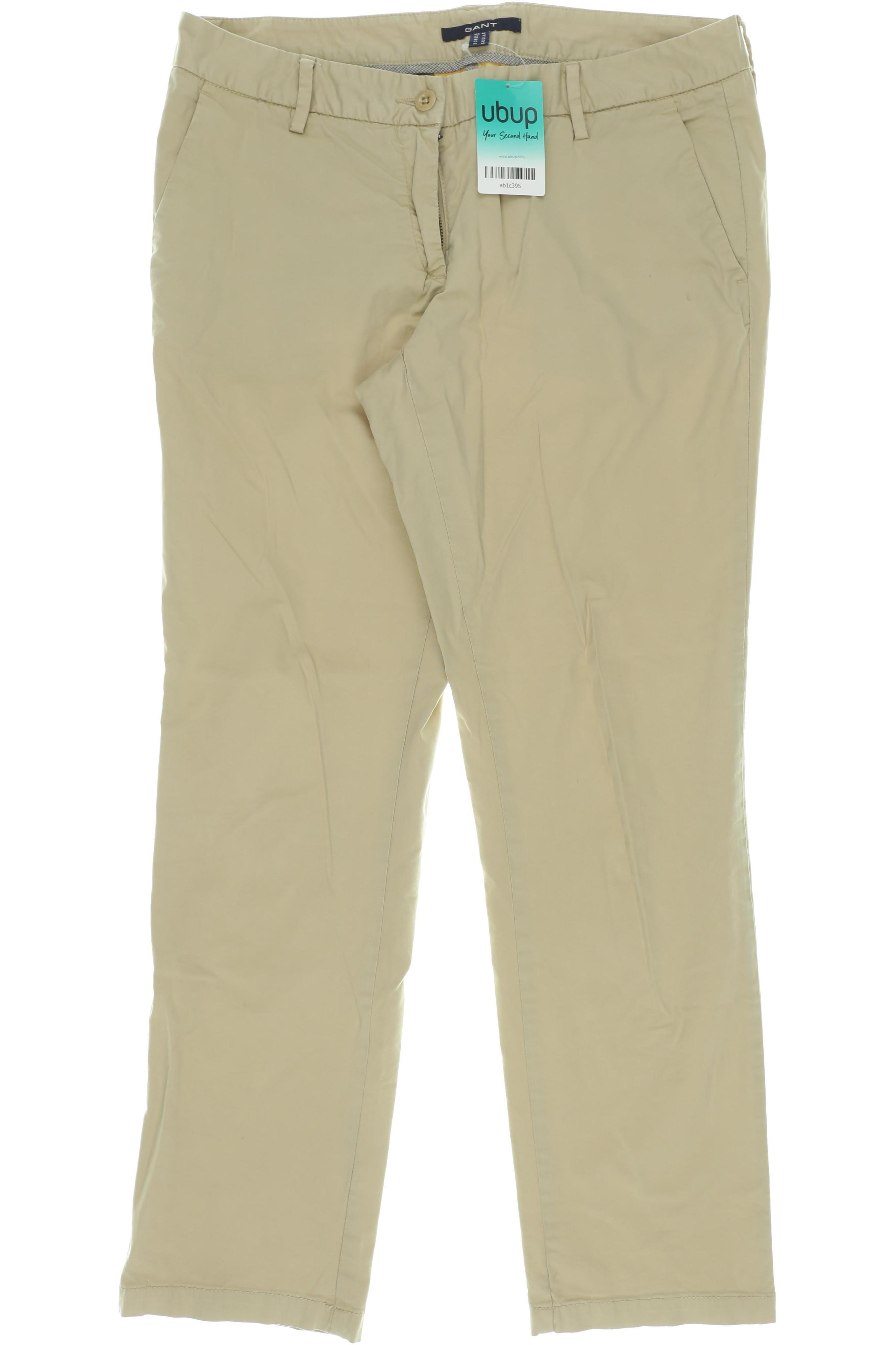 

Gant Damen Stoffhose, beige, Gr. 40