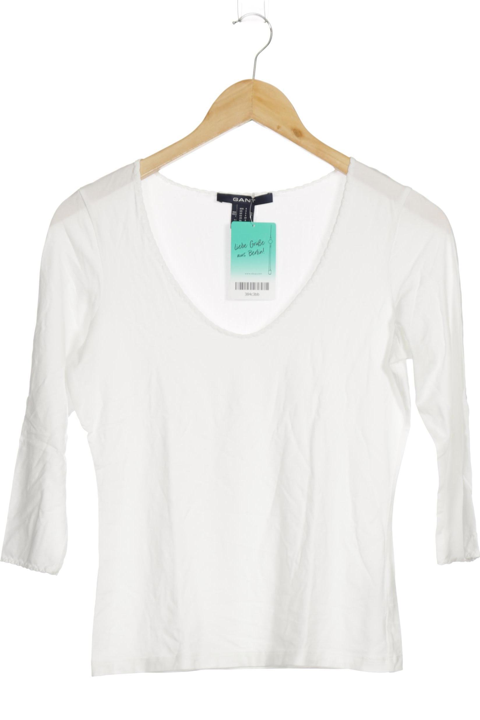 

Gant Damen Langarmshirt, weiß, Gr.