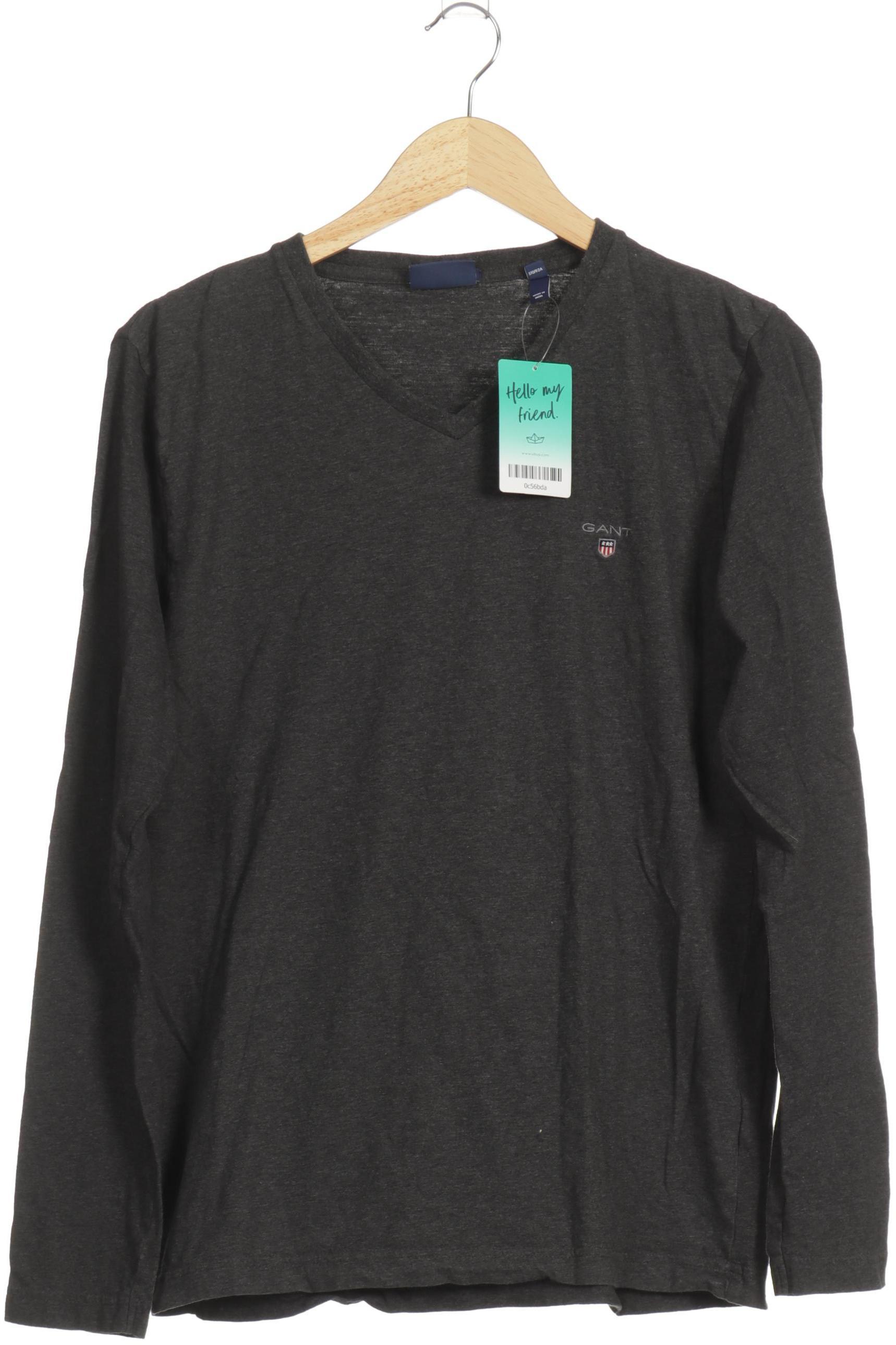 

Gant Herren Langarmshirt, grau, Gr.