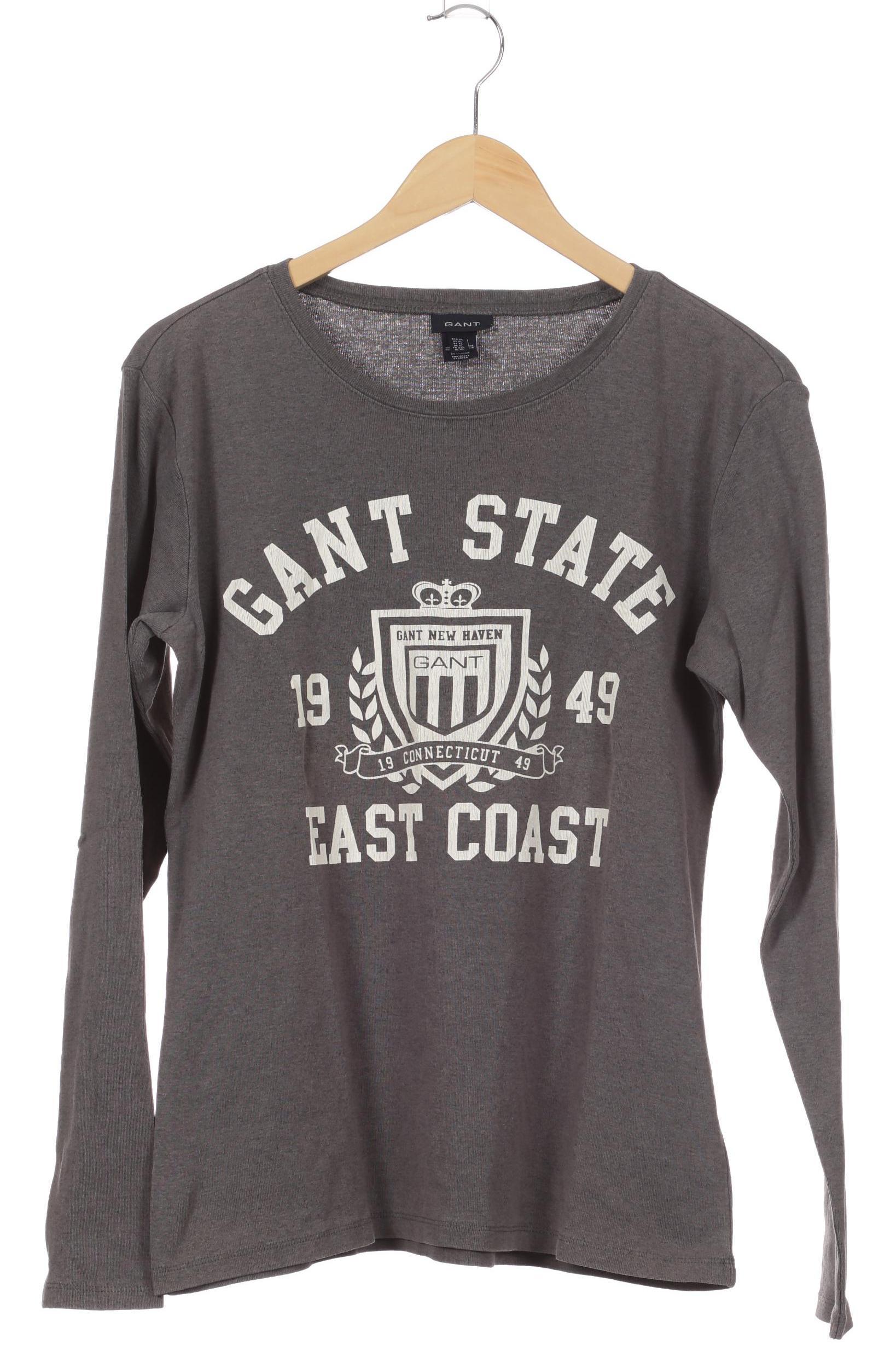 

Gant Herren Langarmshirt, grau, Gr.