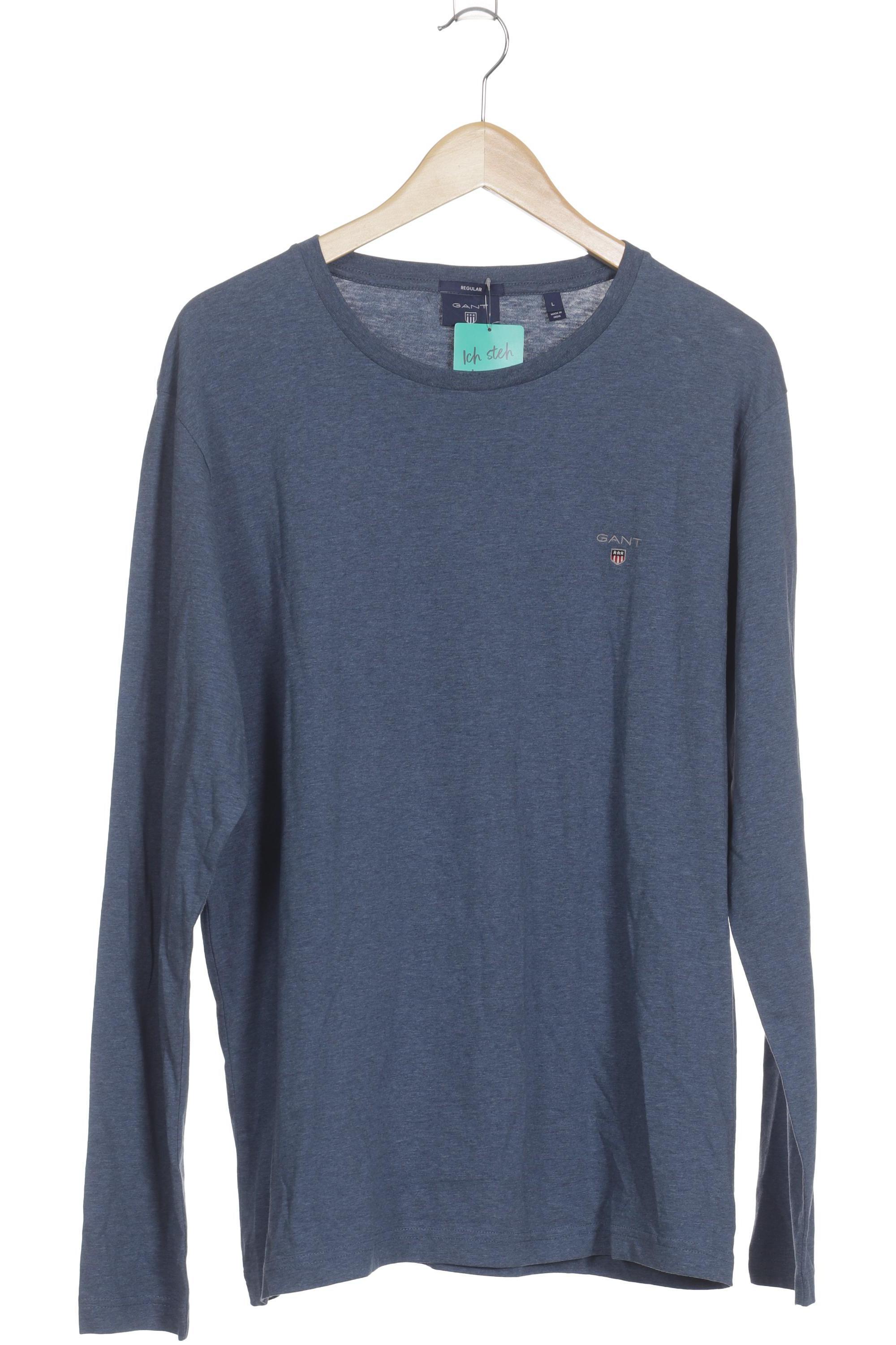 Thumbnail - Gant Herren Langarmshirt, blau, Gr.