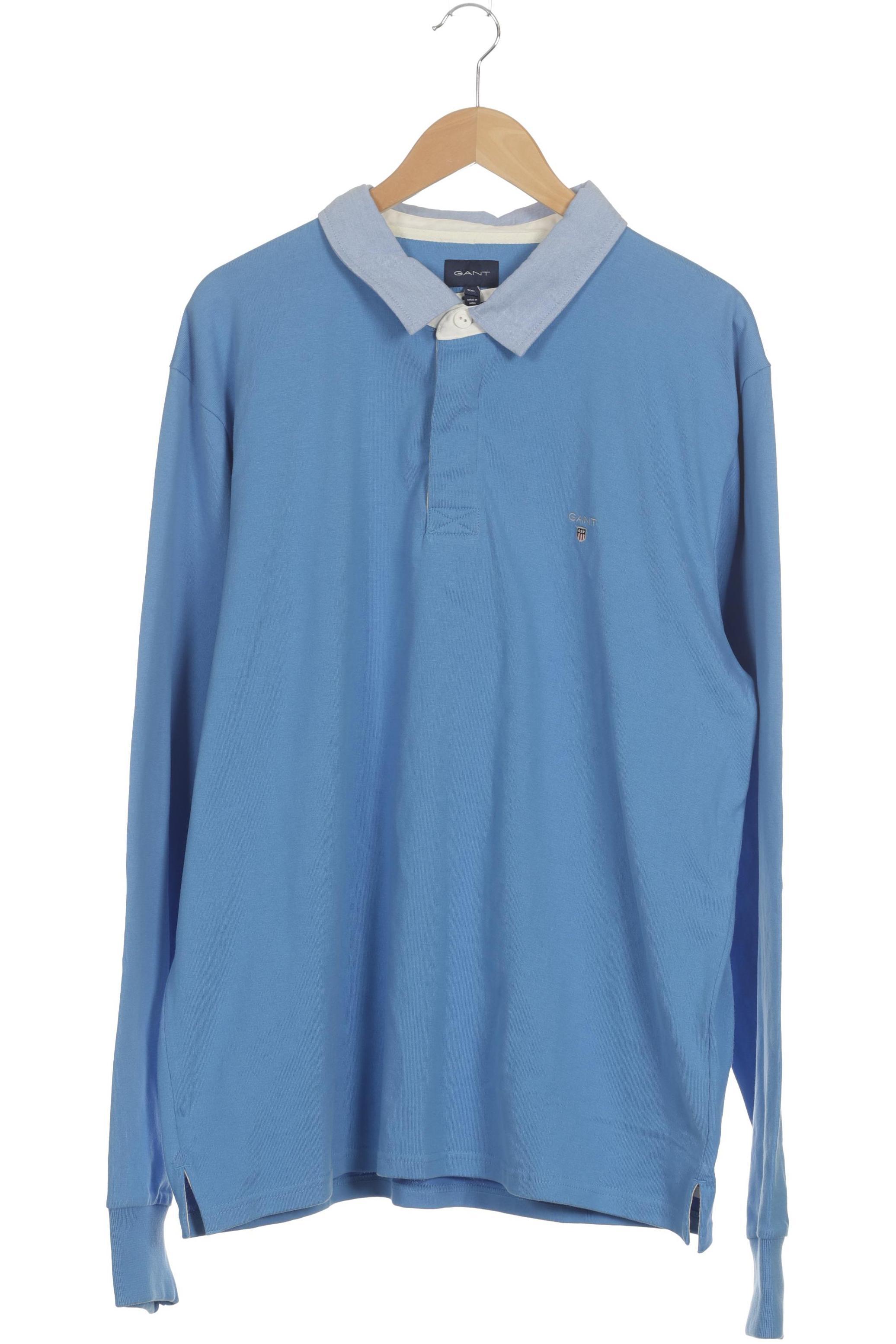 

Gant Herren Langarmshirt, blau, Gr.