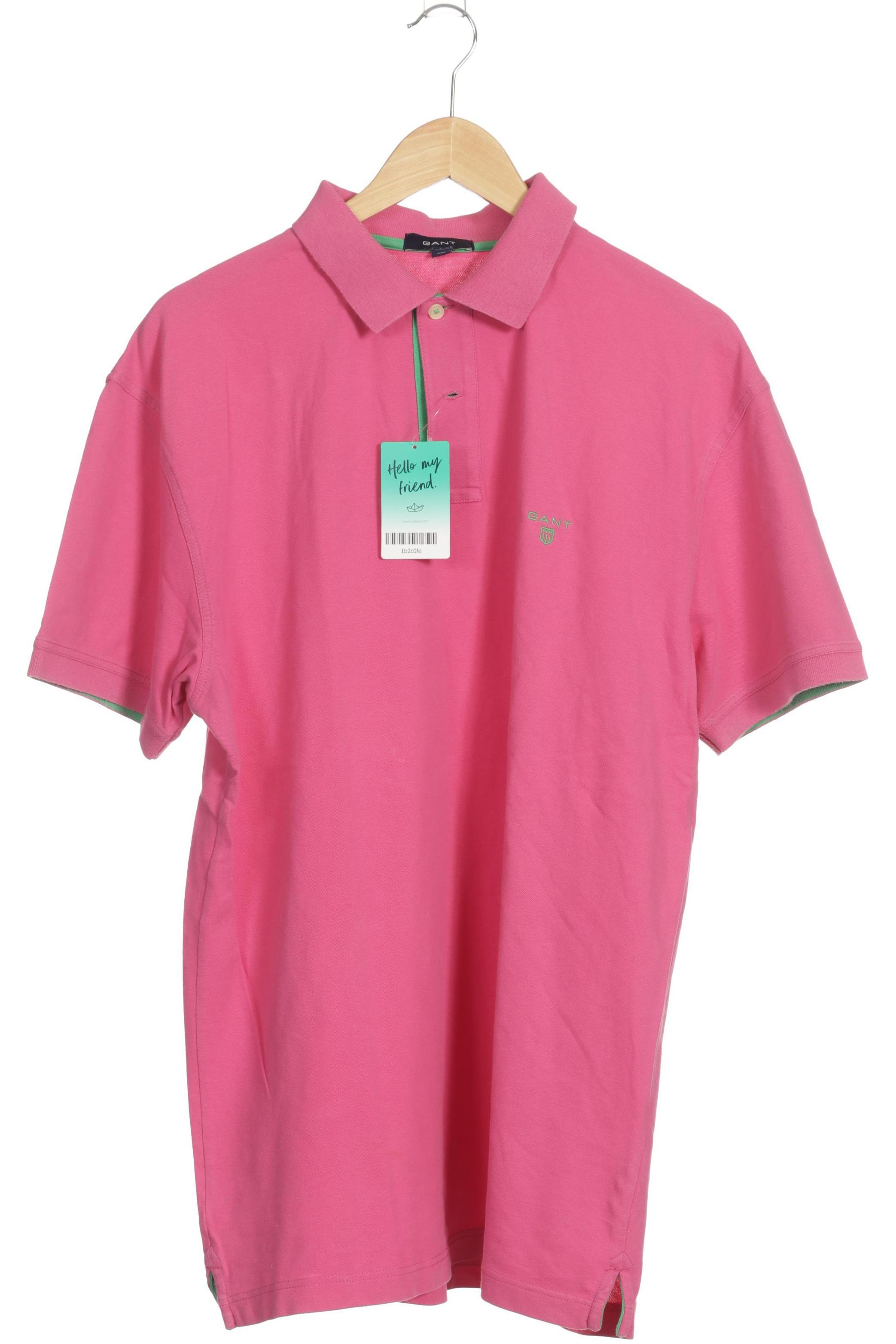

Gant Herren Poloshirt, pink, Gr.