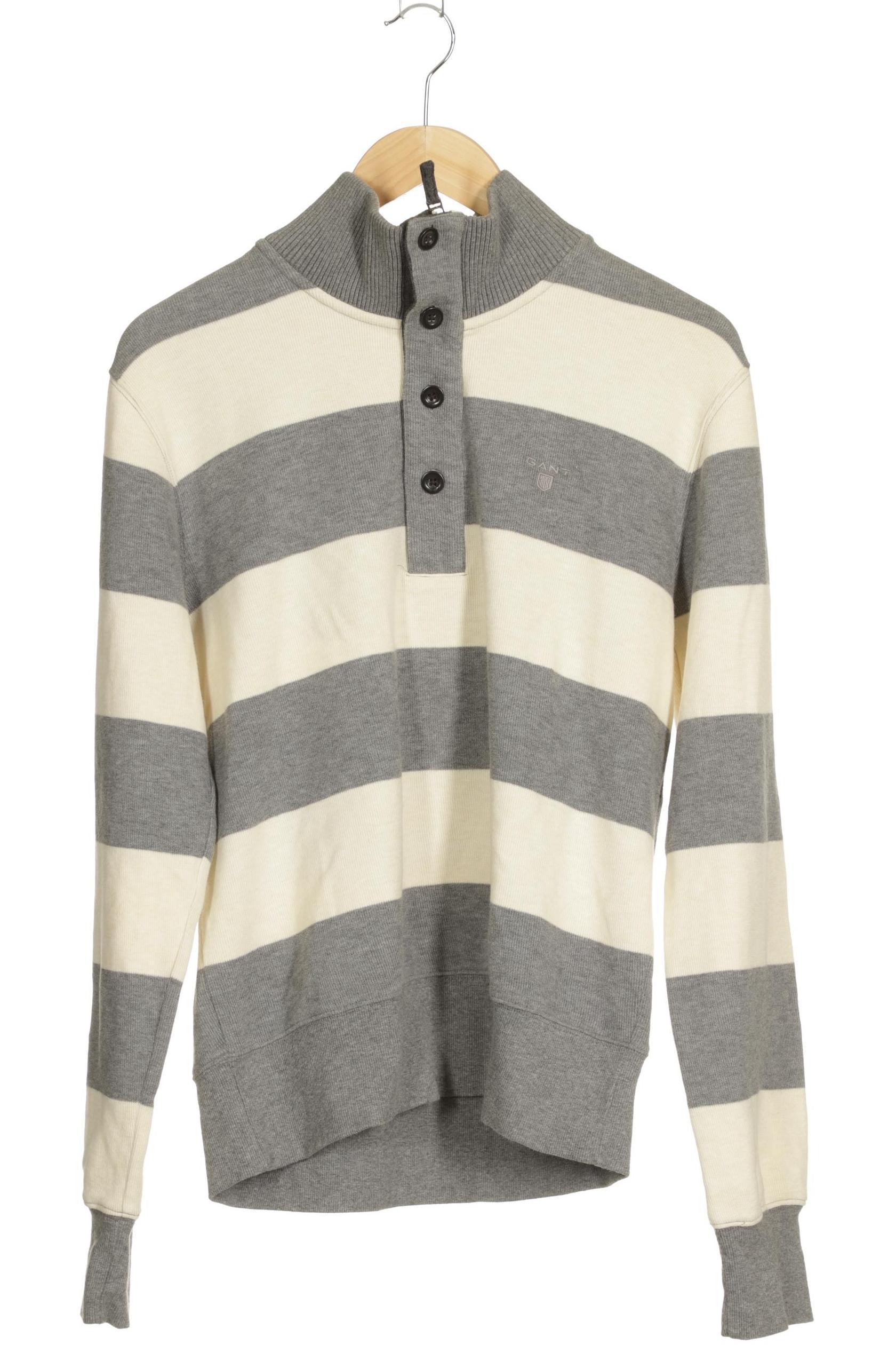 Thumbnail - Gant Herren Pullover, weiß, grau, Gr.