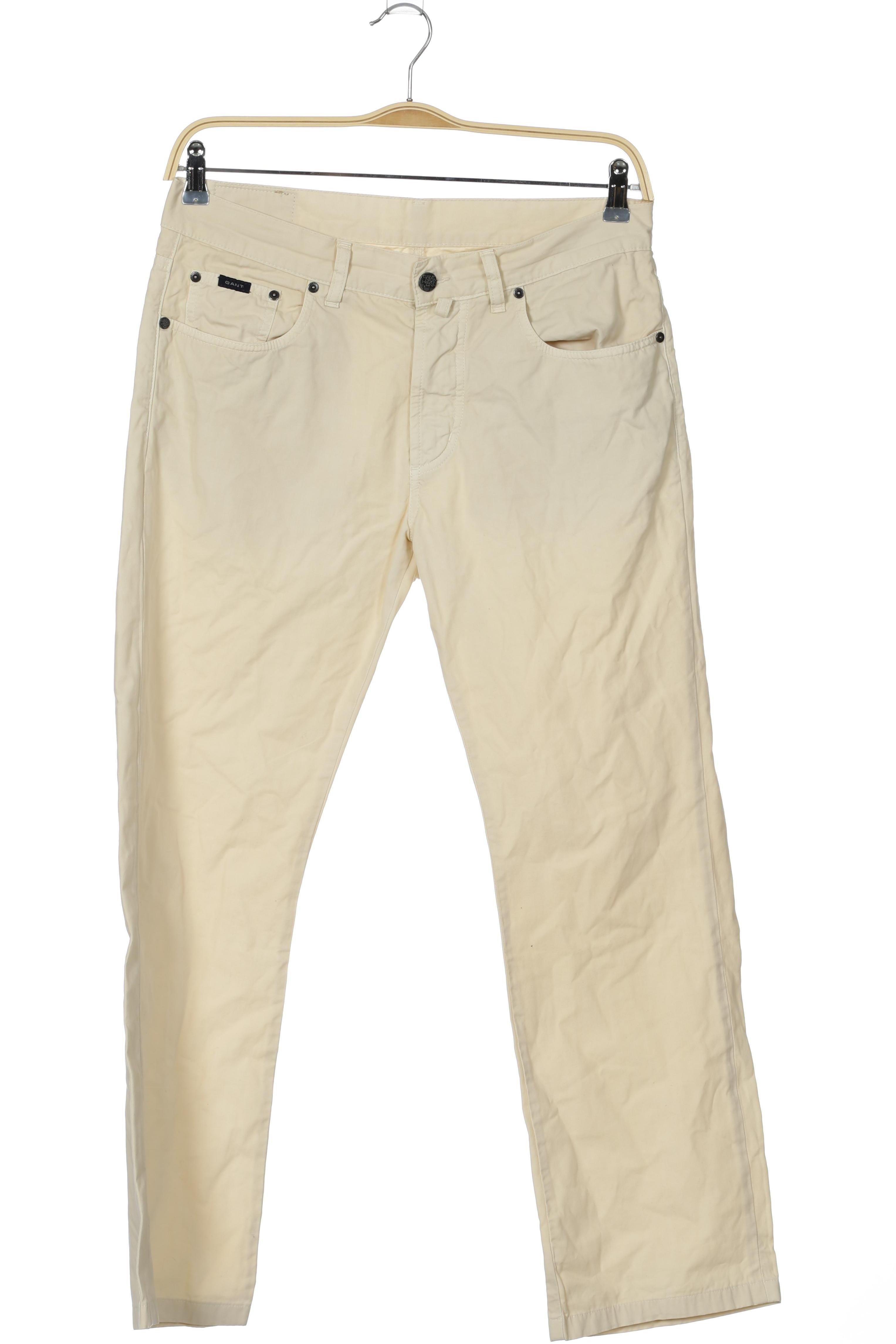 Thumbnail - Gant Herren Stoffhose, gelb, Gr. 33