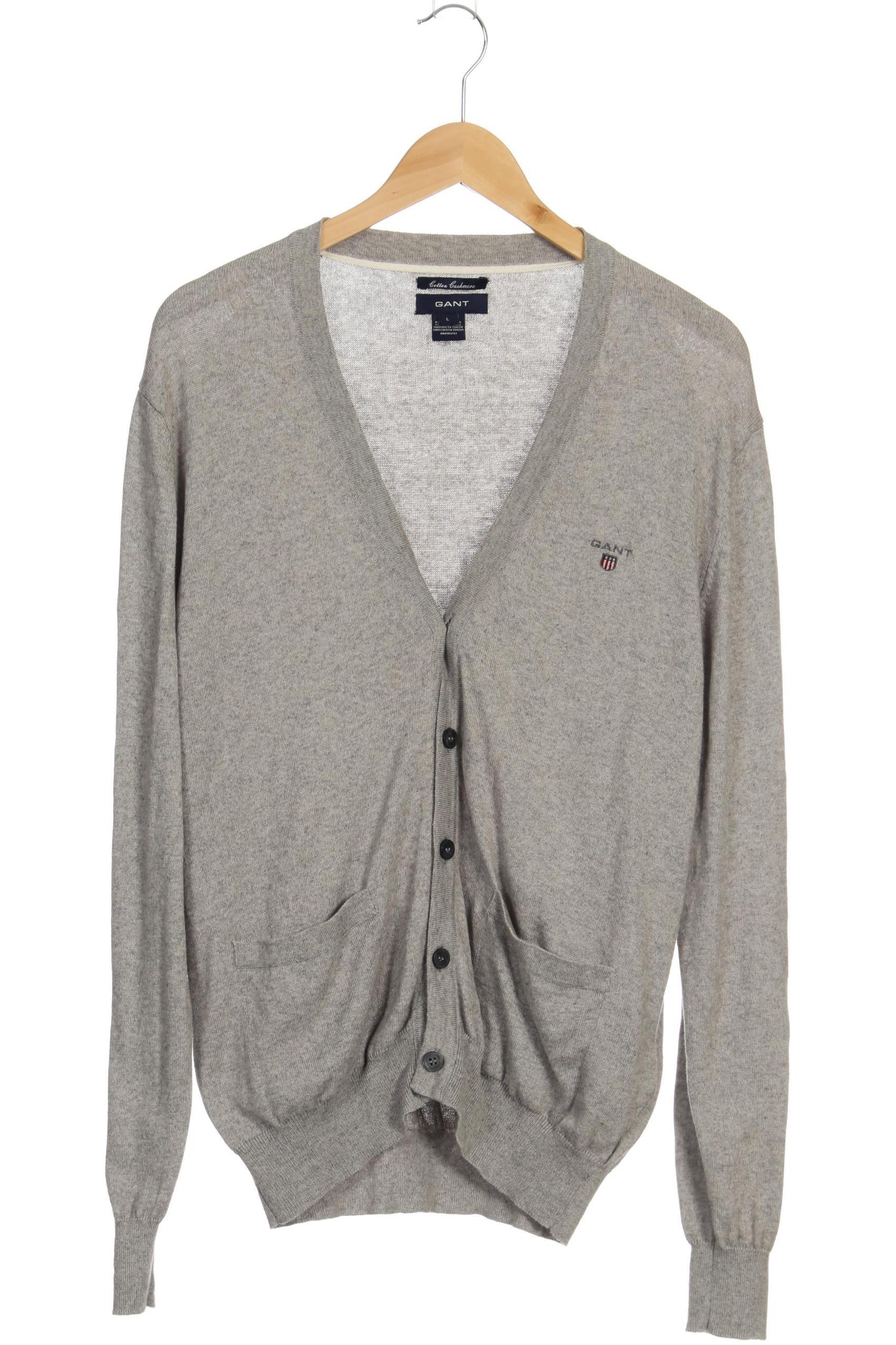 Thumbnail - Gant Herren Strickjacke, grau, Gr.