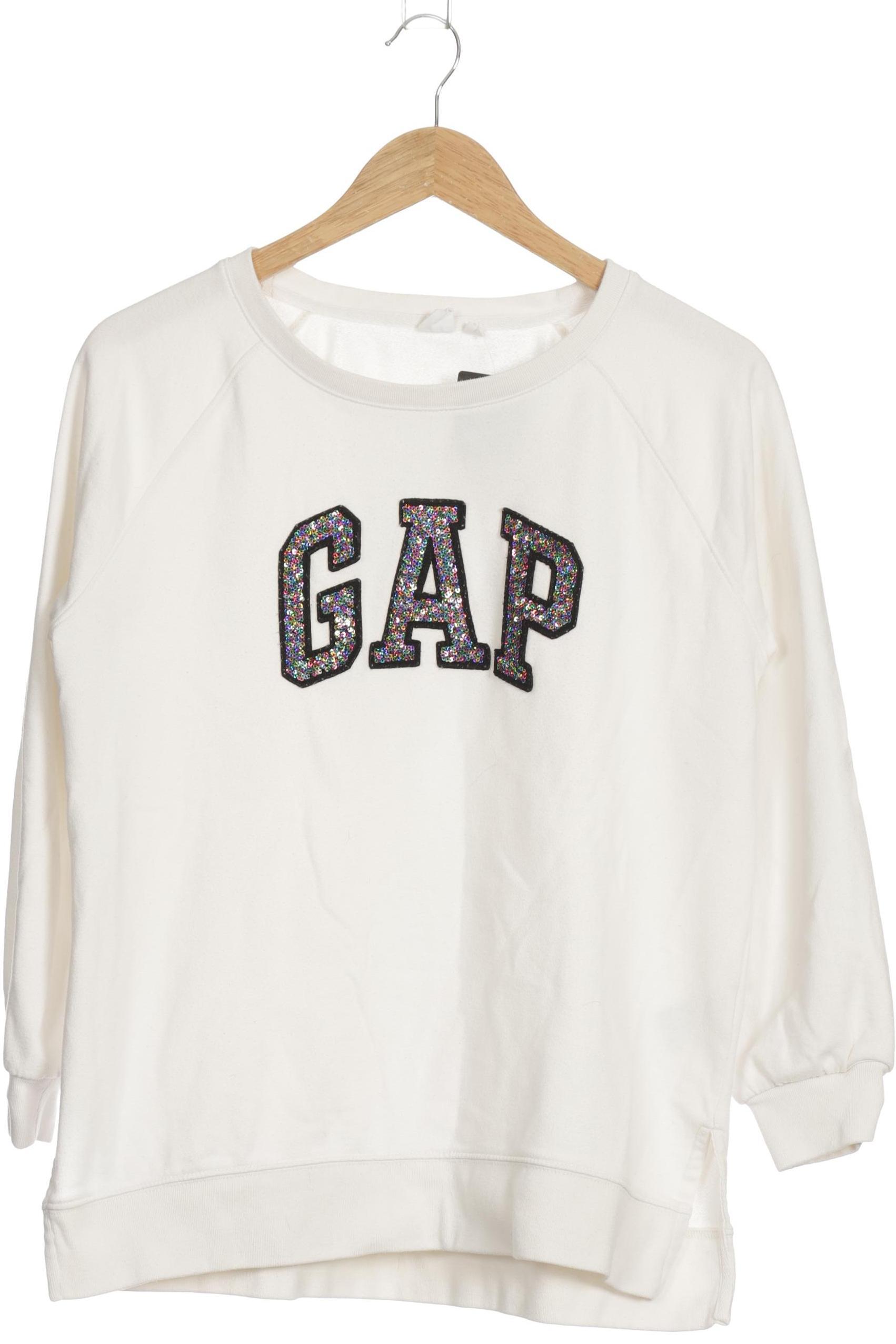 

GAP Damen Sweatshirt, weiß, Gr.