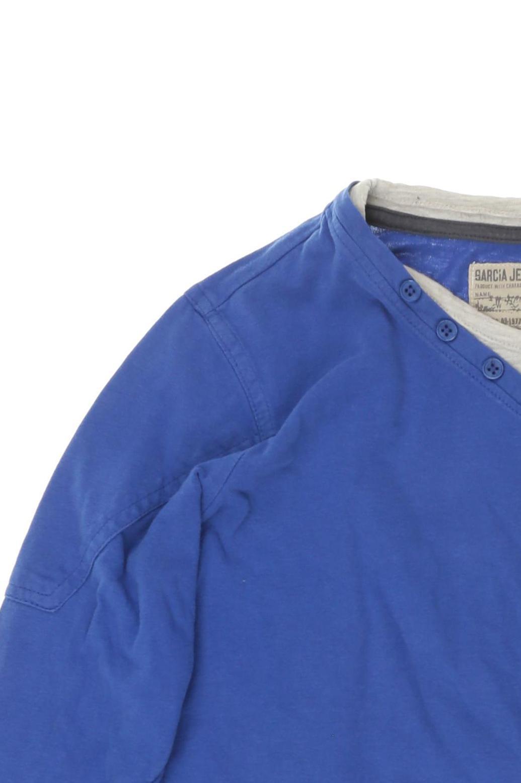 Thumbnail - Garcia Jungen Langarmshirt, blau, Gr. 140