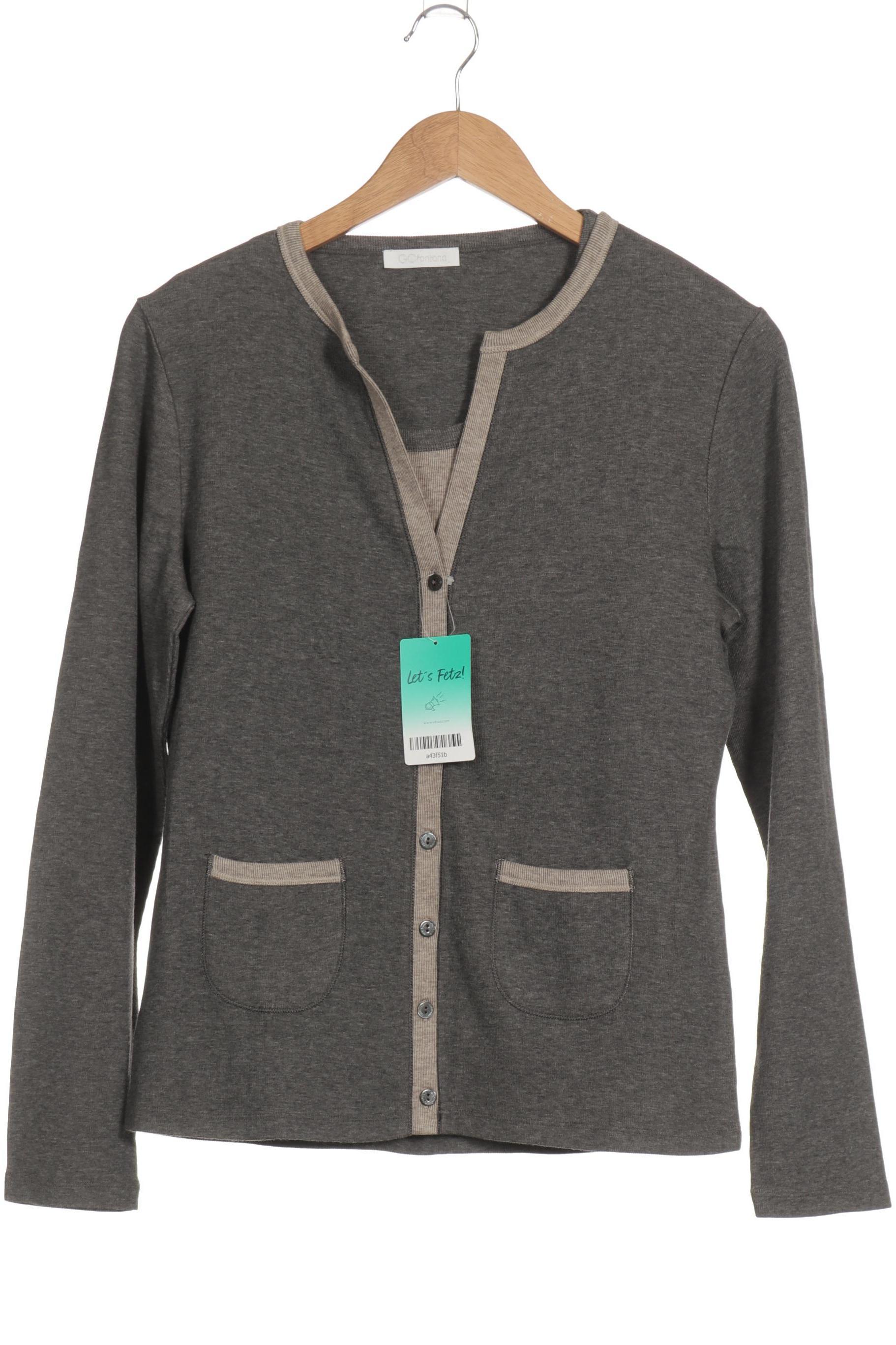 

GC Fontana Damen Strickjacke, grau, Gr. 38