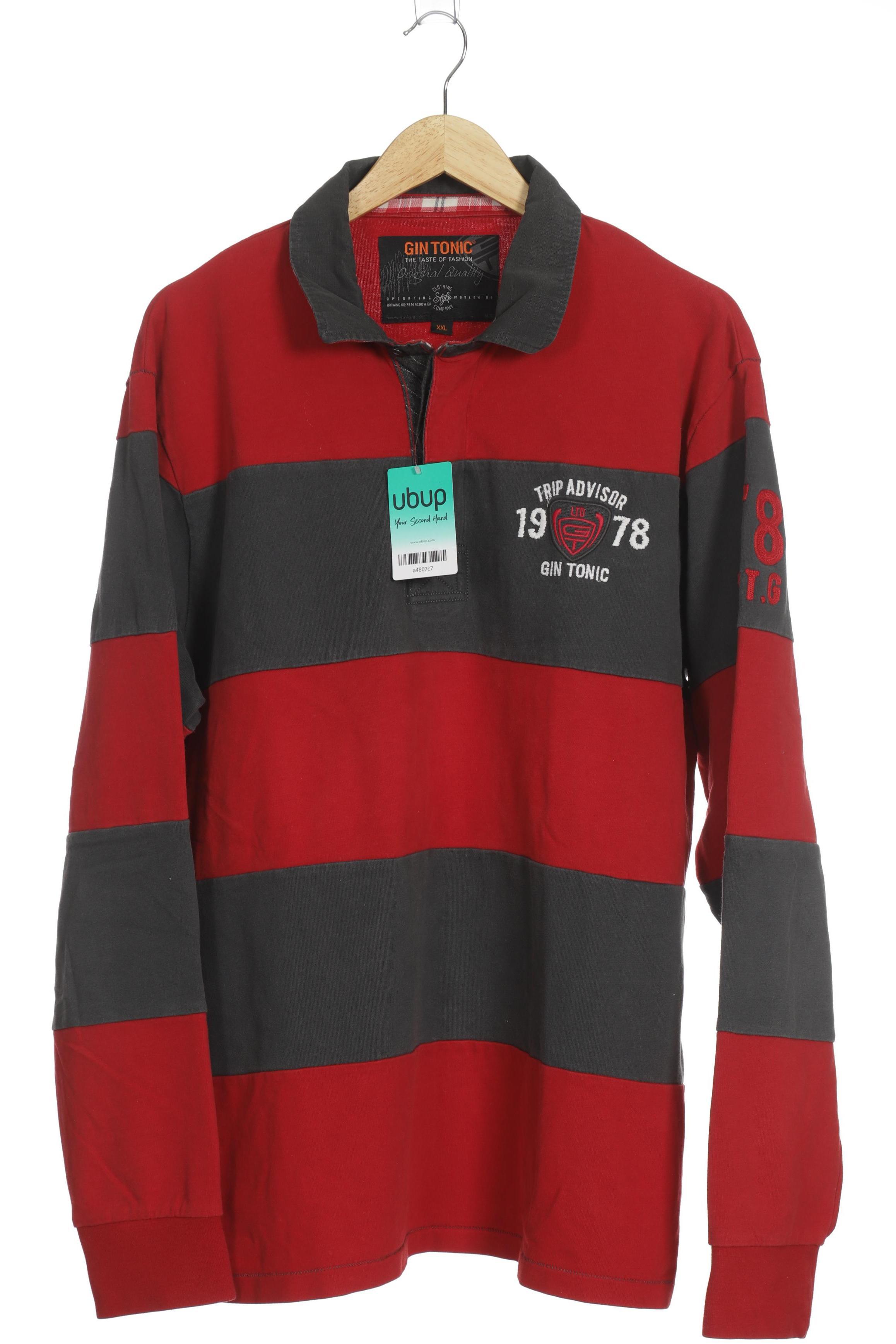 Thumbnail - GIN Tonic Herren Pullover, rot, Gr.