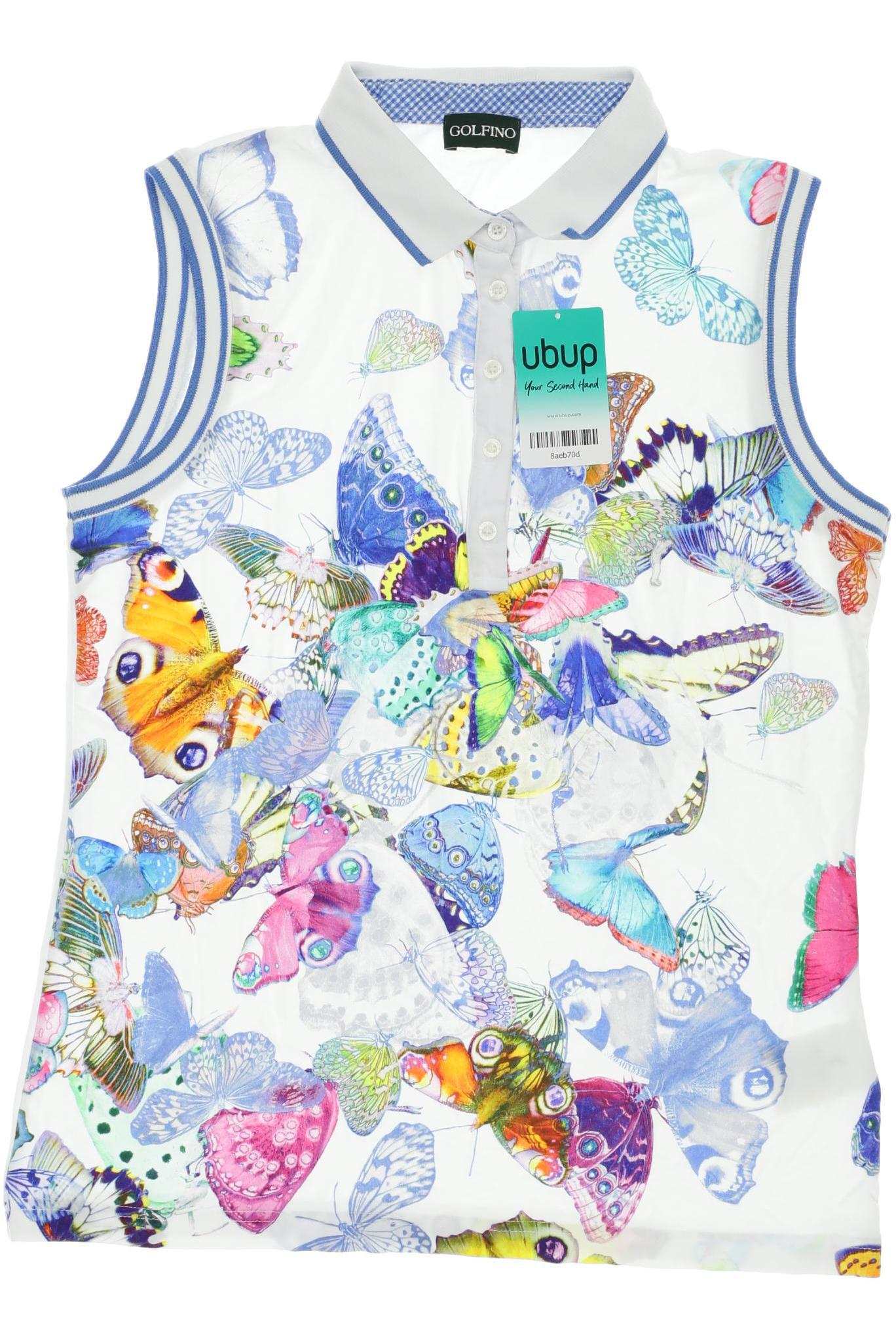 

Golfino Damen Poloshirt, weiß, Gr. 42