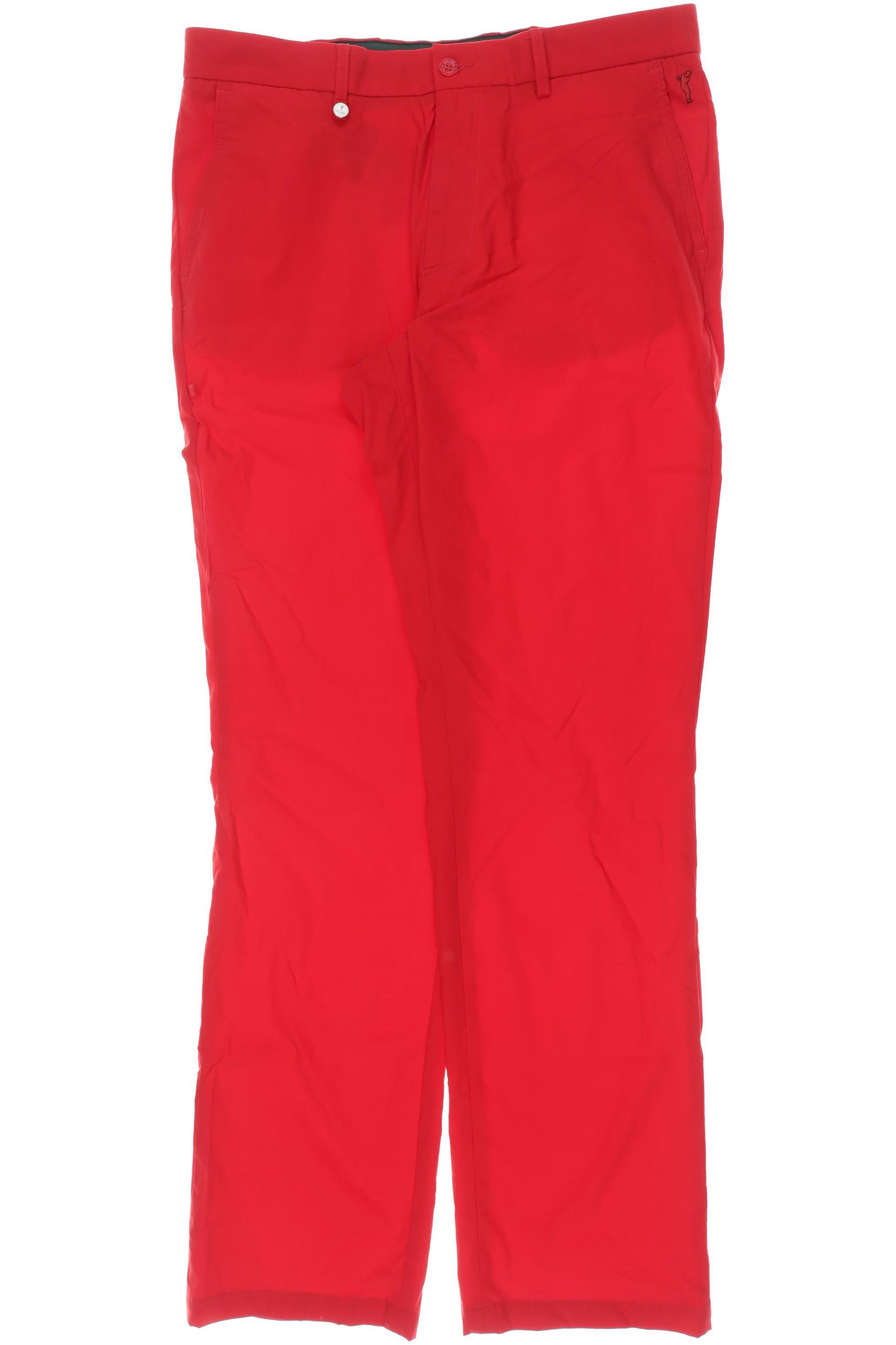 Thumbnail - Golfino Herren Stoffhose, rot, Gr. 50